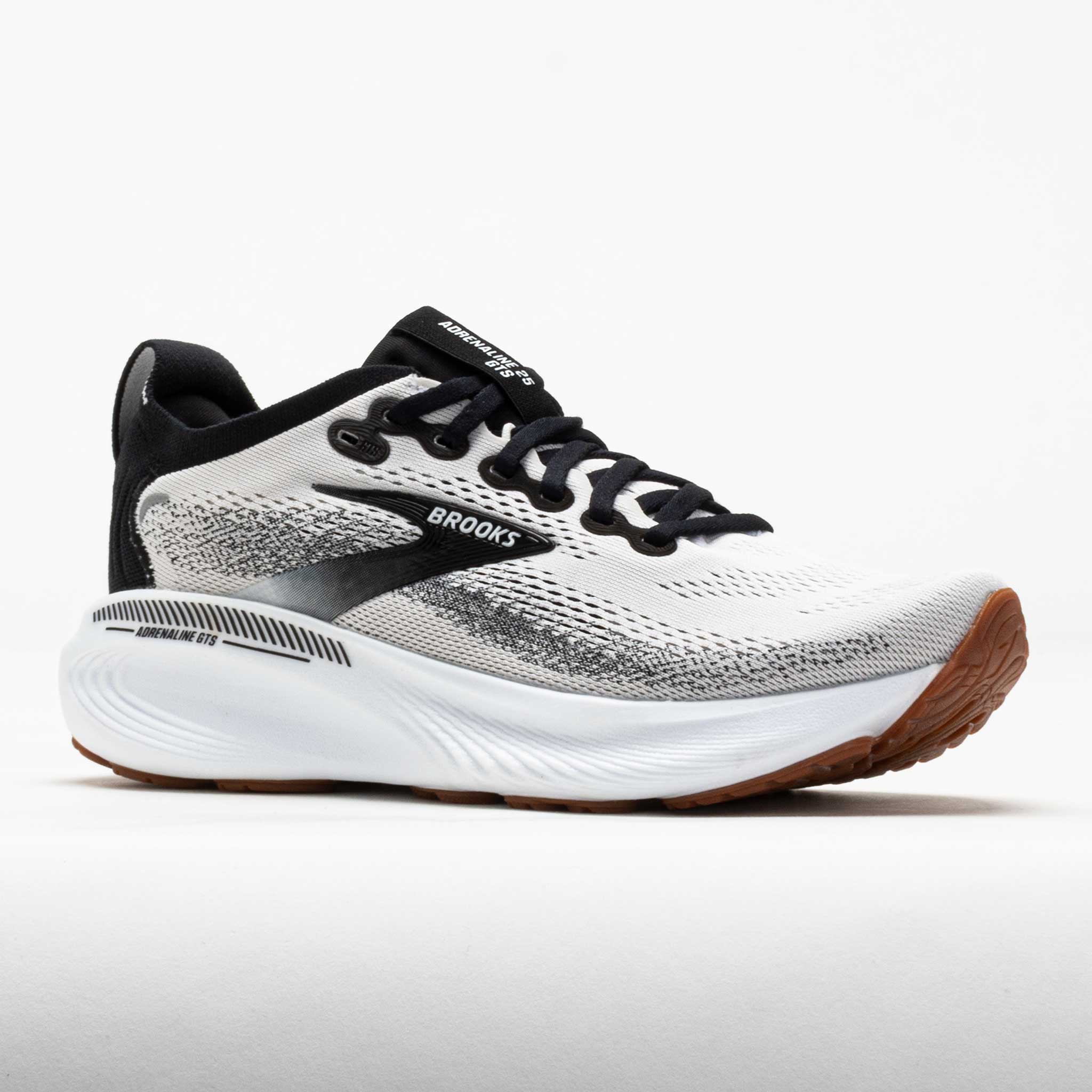 Brooks Adrenaline GTS 25 Men's White/Black/White – Holabird Sports