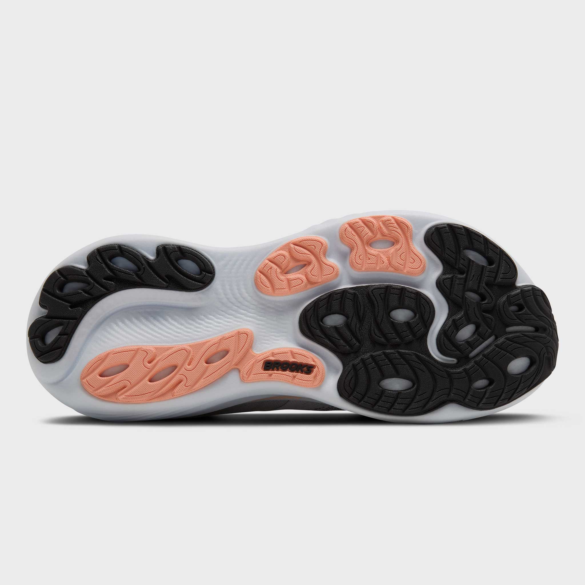 Brooks Adrenaline GTS 25 Women's Grey/Blackened Pearl/Coral