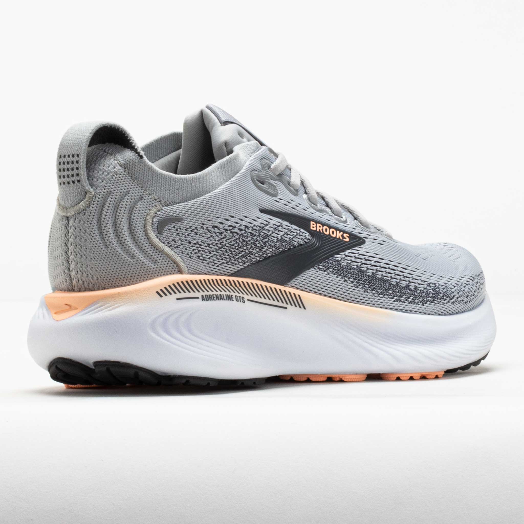 クレイワークスです。 Brooks Adrenaline GTS 25 Women's Grey/Blackened Pearl/Coral