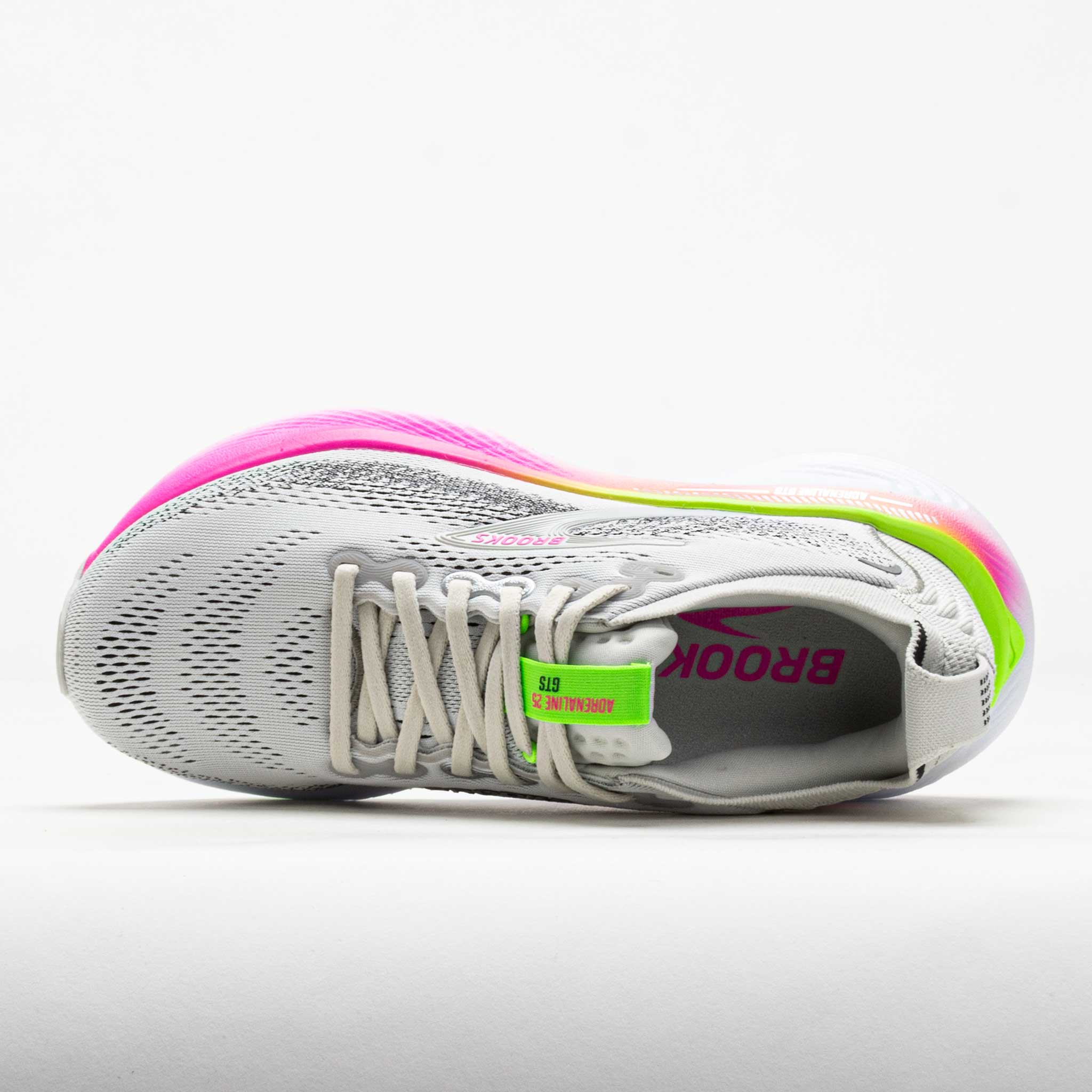 Brooks Adrenaline GTS 25 Women's Oyster/Pink/Green – Holabird Sports