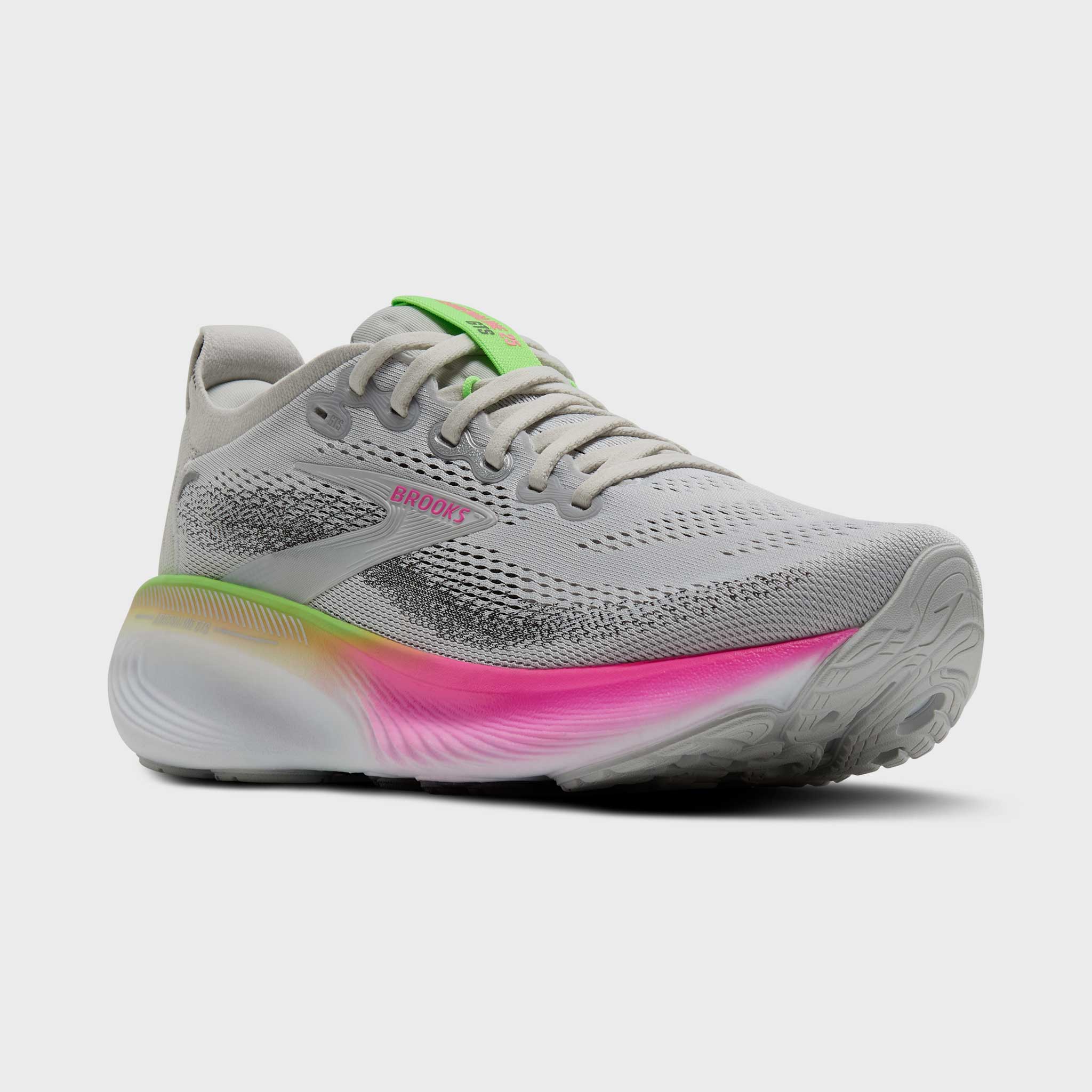 Brooks Adrenaline GTS 25 Women's Oyster/Pink/Green