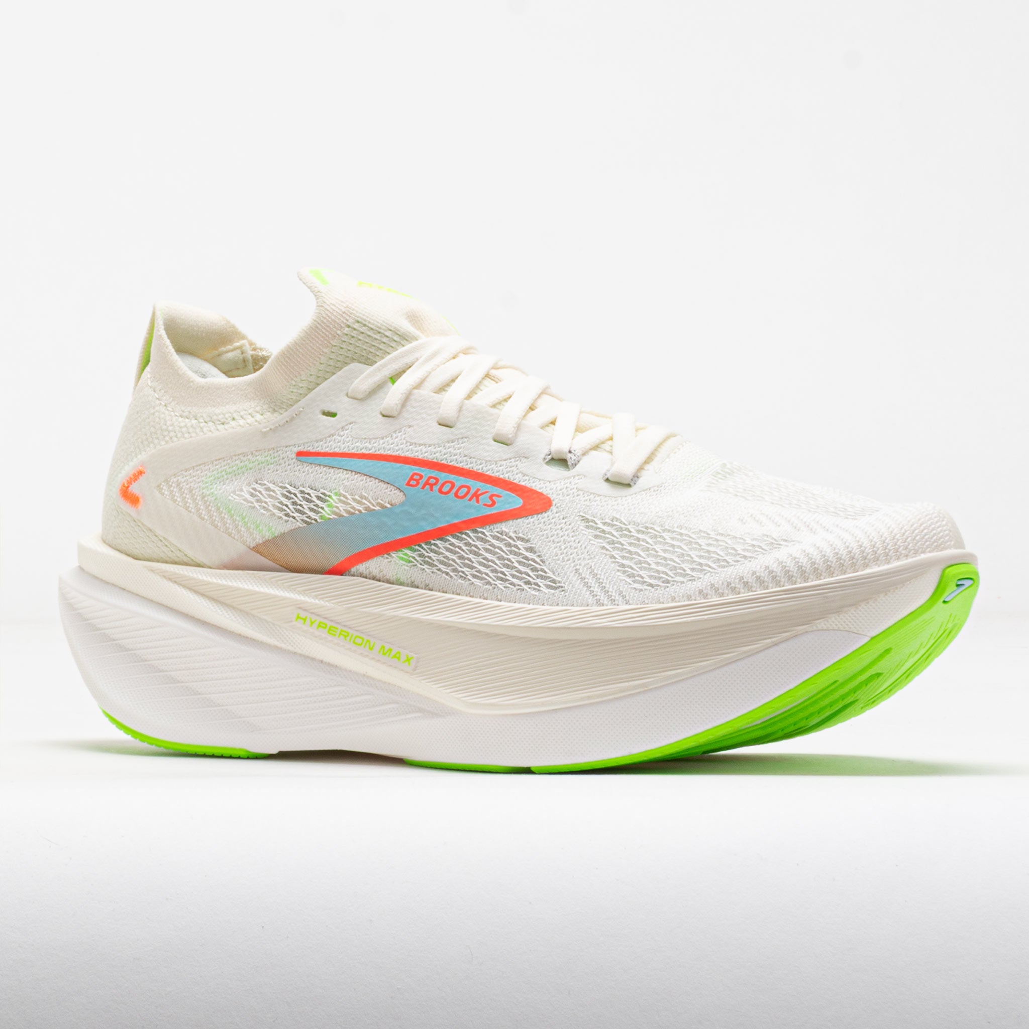 hiro33  Brooks Hyperion Max 3 Women's Coconut/Green Gecko/Pink Clay