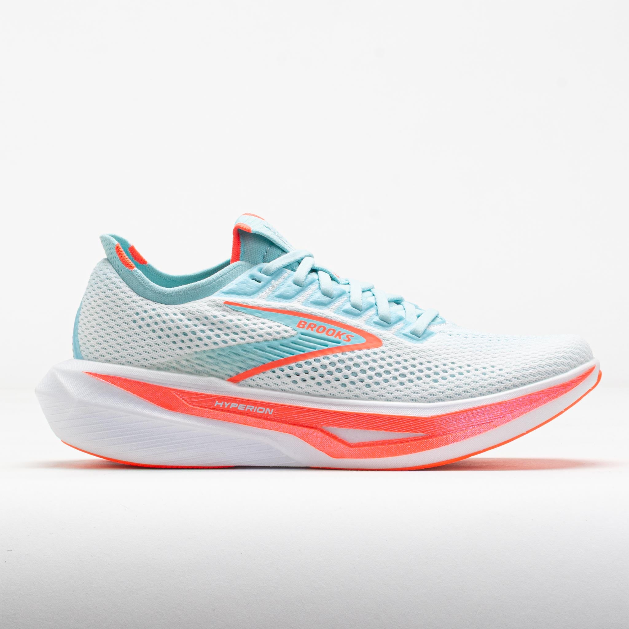 Brooks Hyperion 3 Women's White/Pink Clay/Atomizer – Holabird Sports