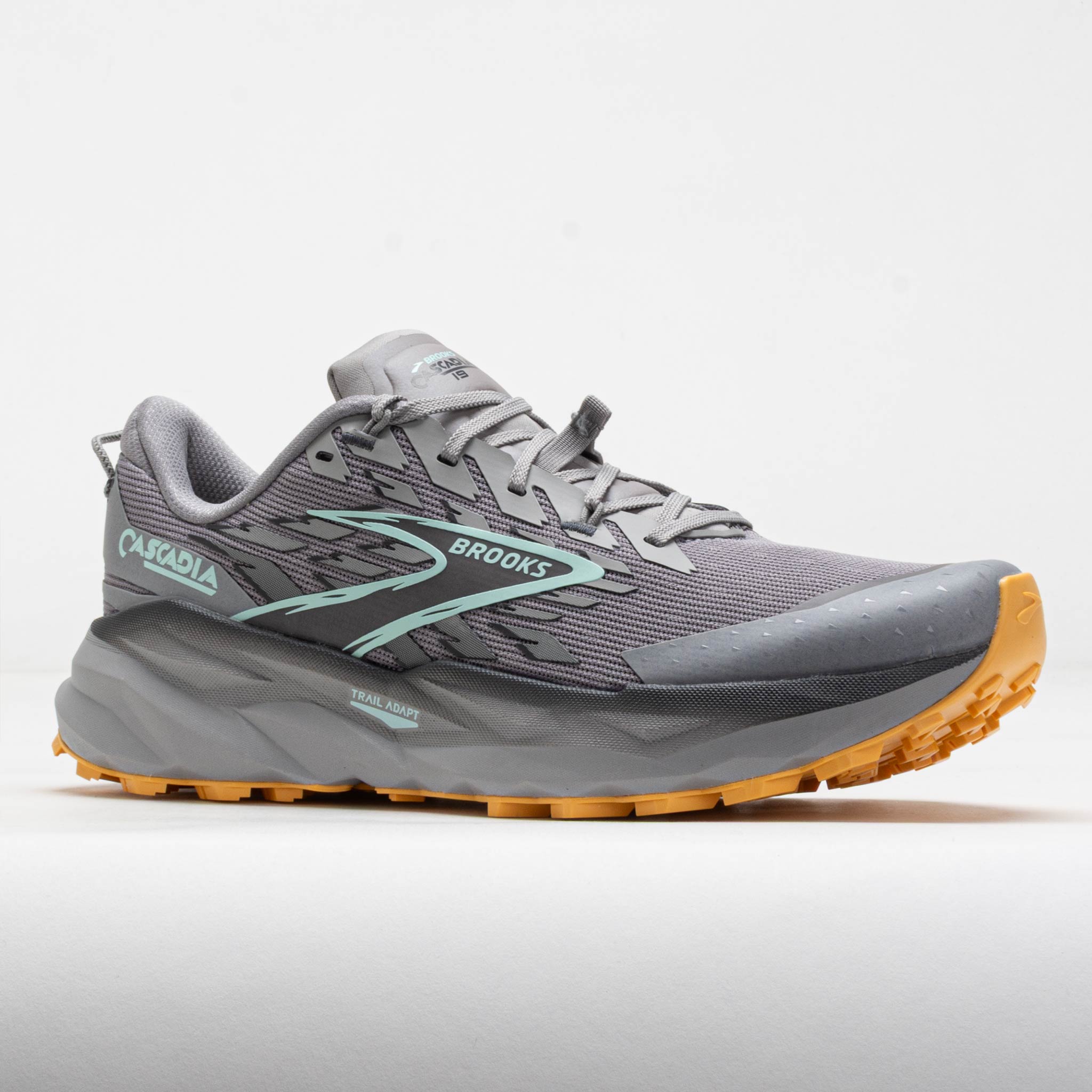 Brooks Cascadia 19 Men's Alloy/Ebony/Orange