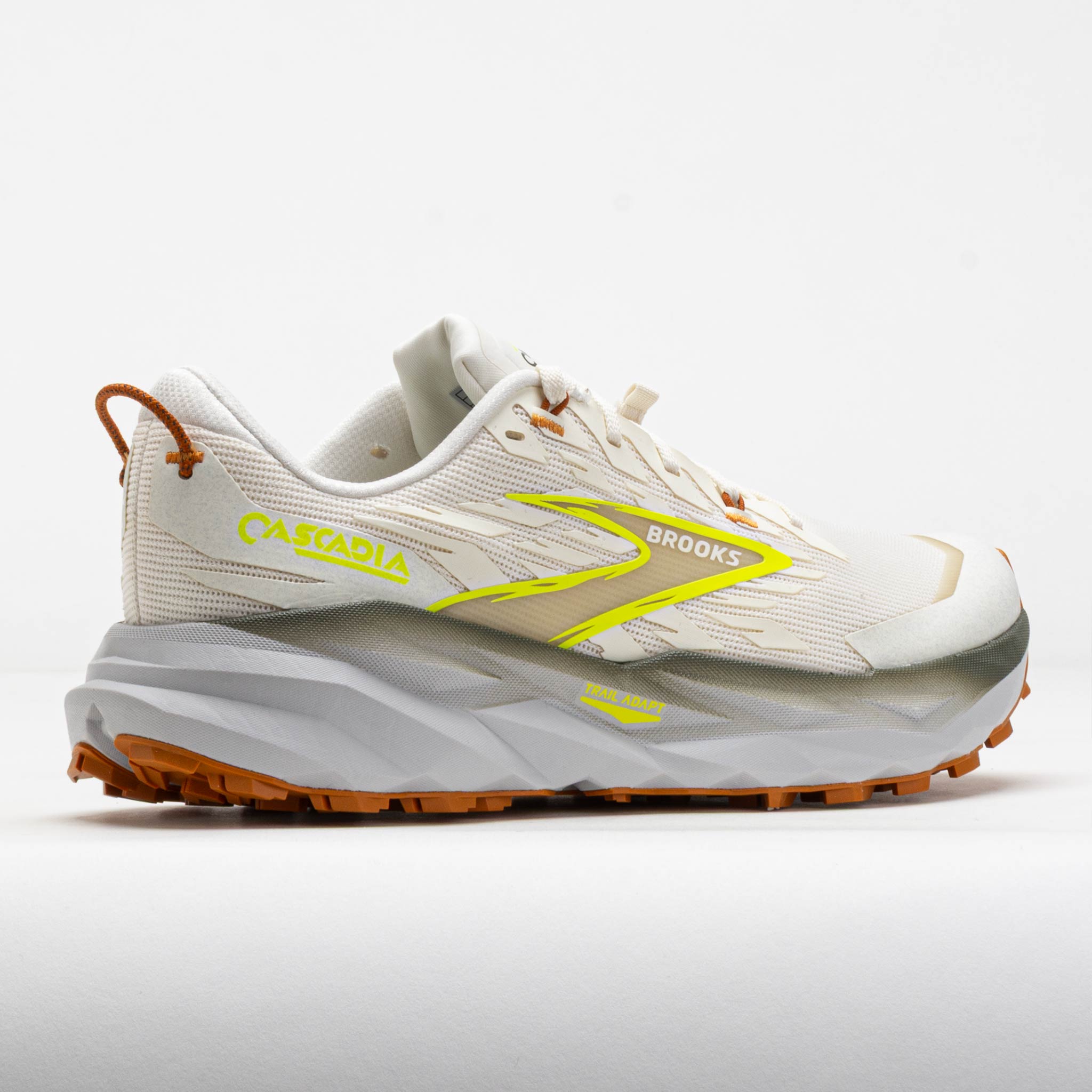 セーラ Brooks Cascadia 19 Men's Coconut/Olive/Ginger – Holabird Sports