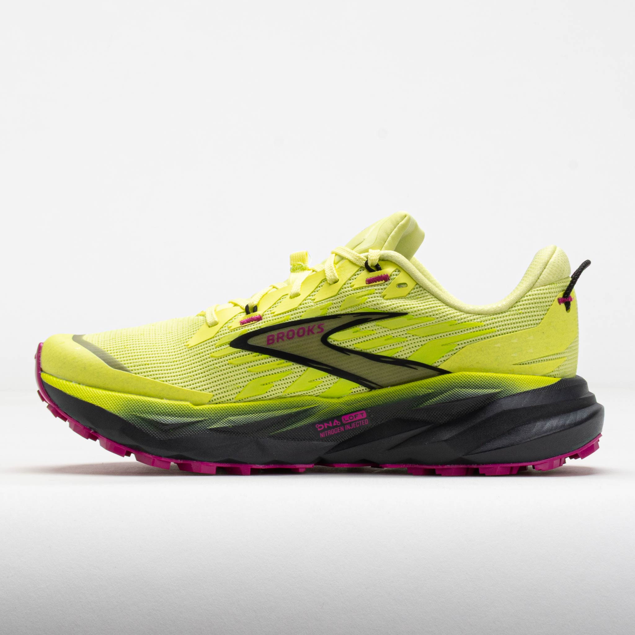 Brooks Cascadia 19 Women's Sunny Lime/Black/Magenta – Holabird Sports