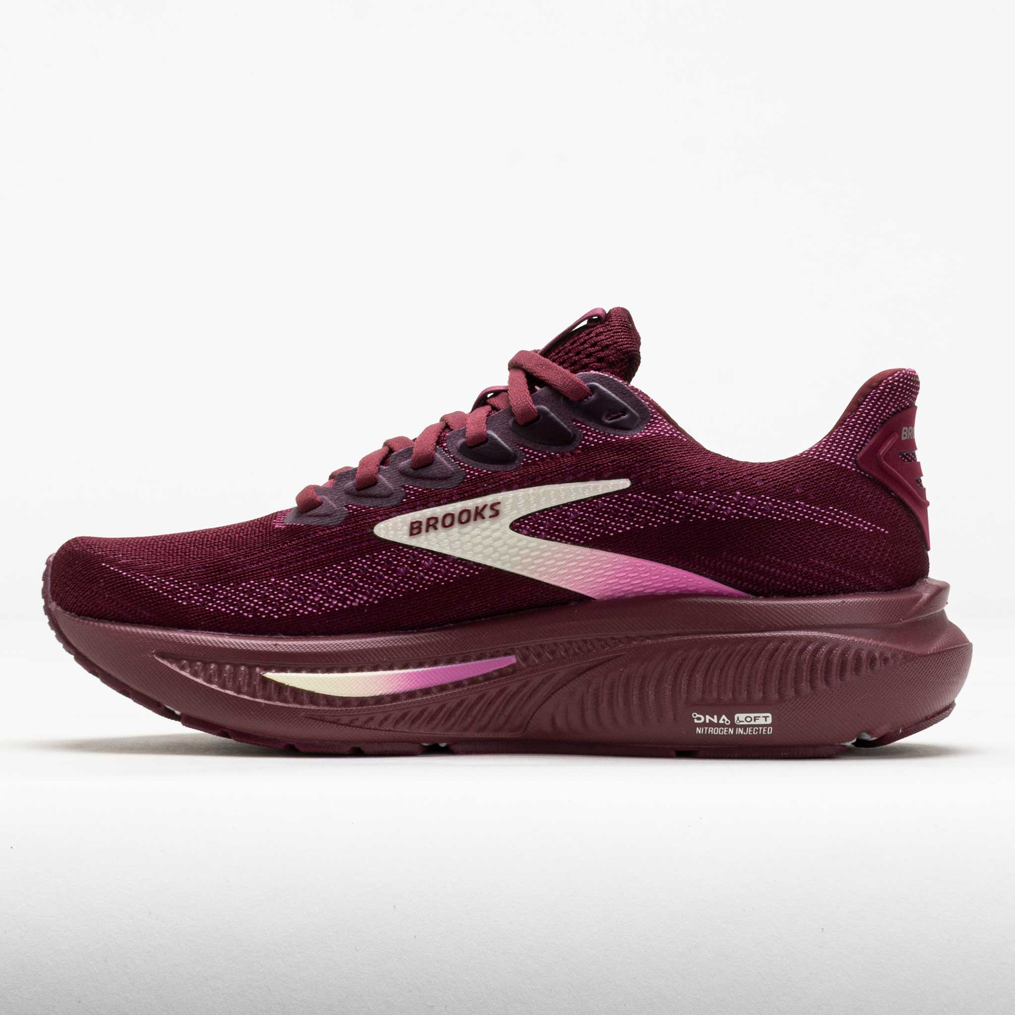 Brooks Ghost 17 Women's Burgundy/Pink/Green