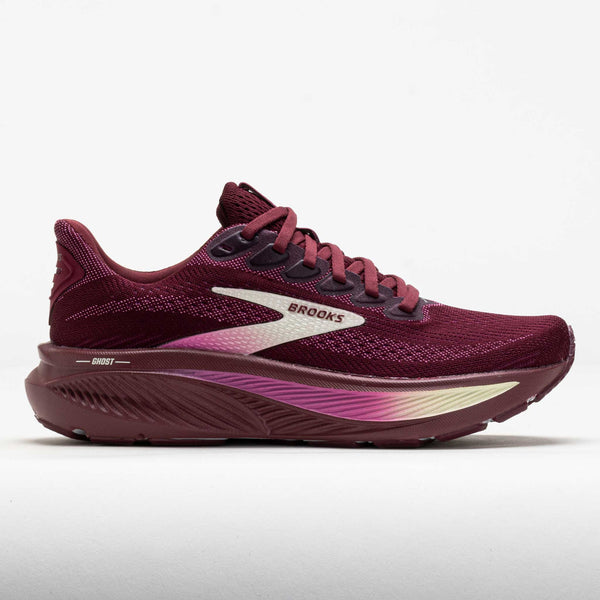 Brooks Ghost 17 Women's Burgundy/Pink/Green