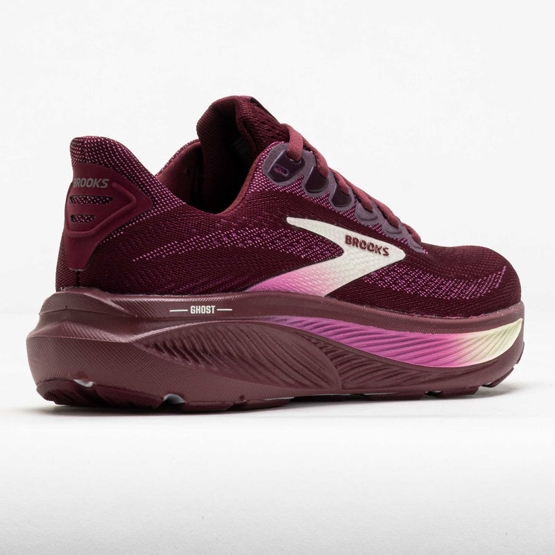 Brooks Ghost 17 Women's Burgundy/Pink/Green