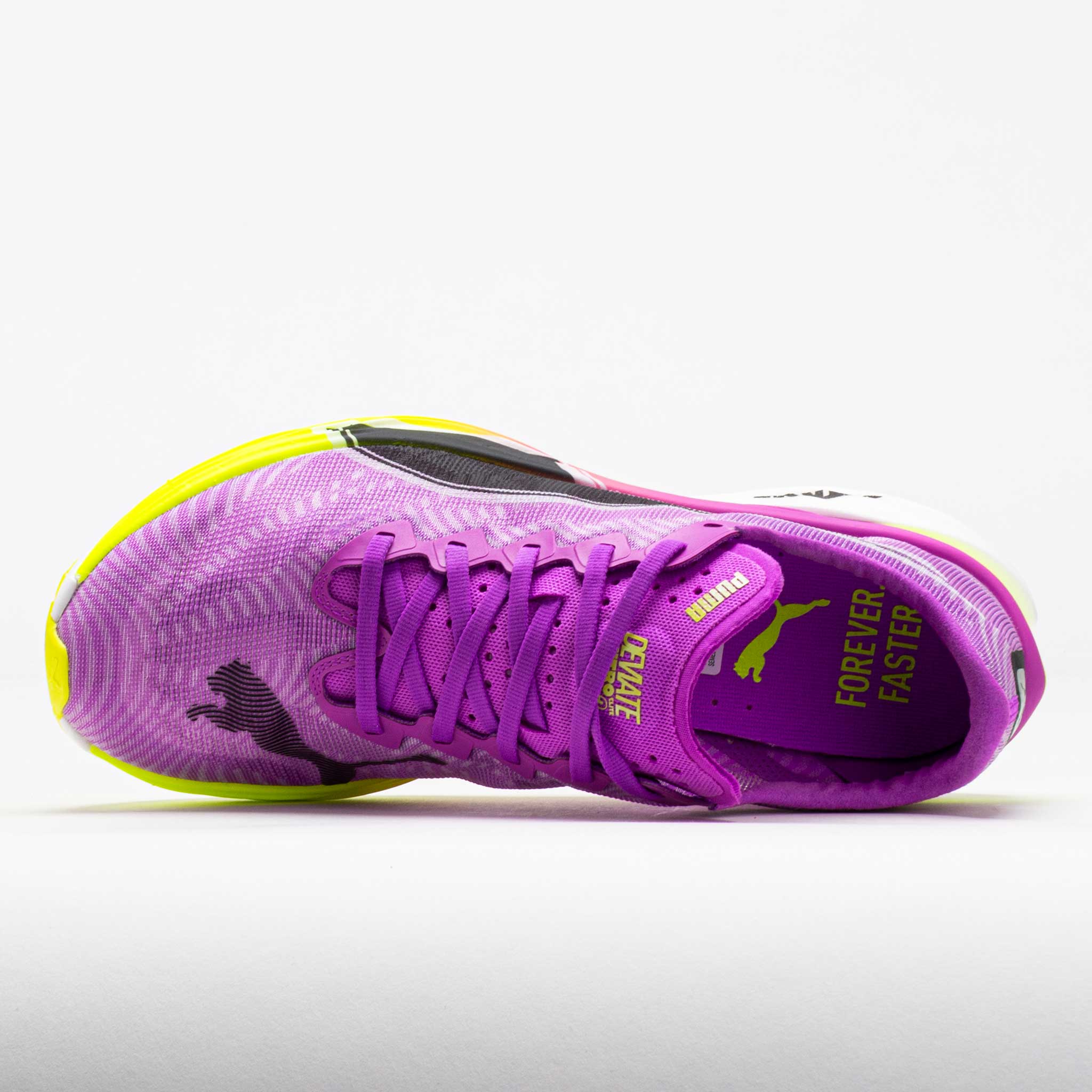★PUMA★ Diviate Nitro 3 Women's Yellow Pure Magenta 3097081 Puma Deviate NITRO Elite 3 Women's Pure Magenta/Yellow Alert