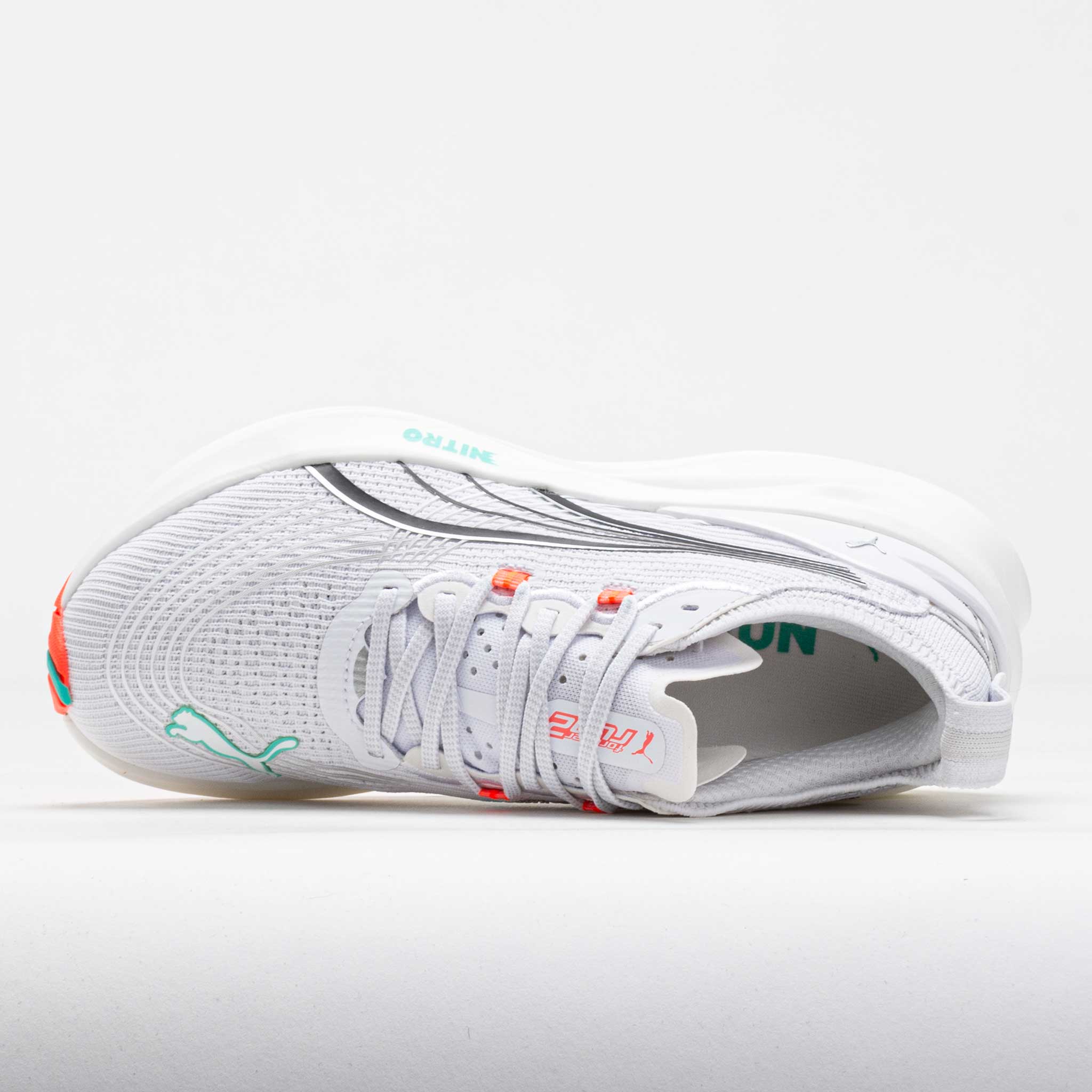 ★ PUMA★ Forever Run Nitro 2 Women's White Mint 31047115 3 Puma ForeverRun NITRO 2 Women's Puma White/Aquatic