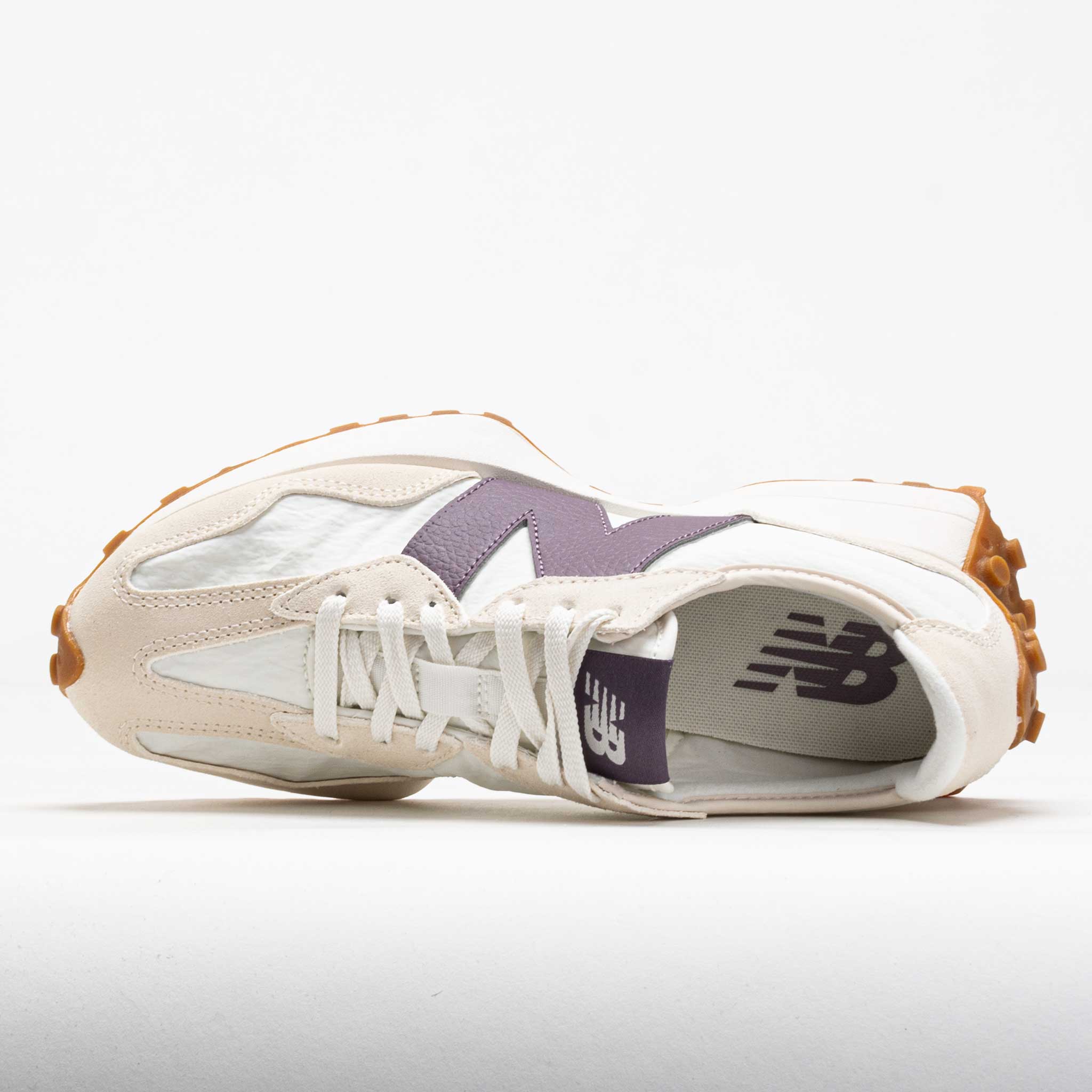 New Balance 327 Women's Linen/Sea Salt/Dark Ice Wine