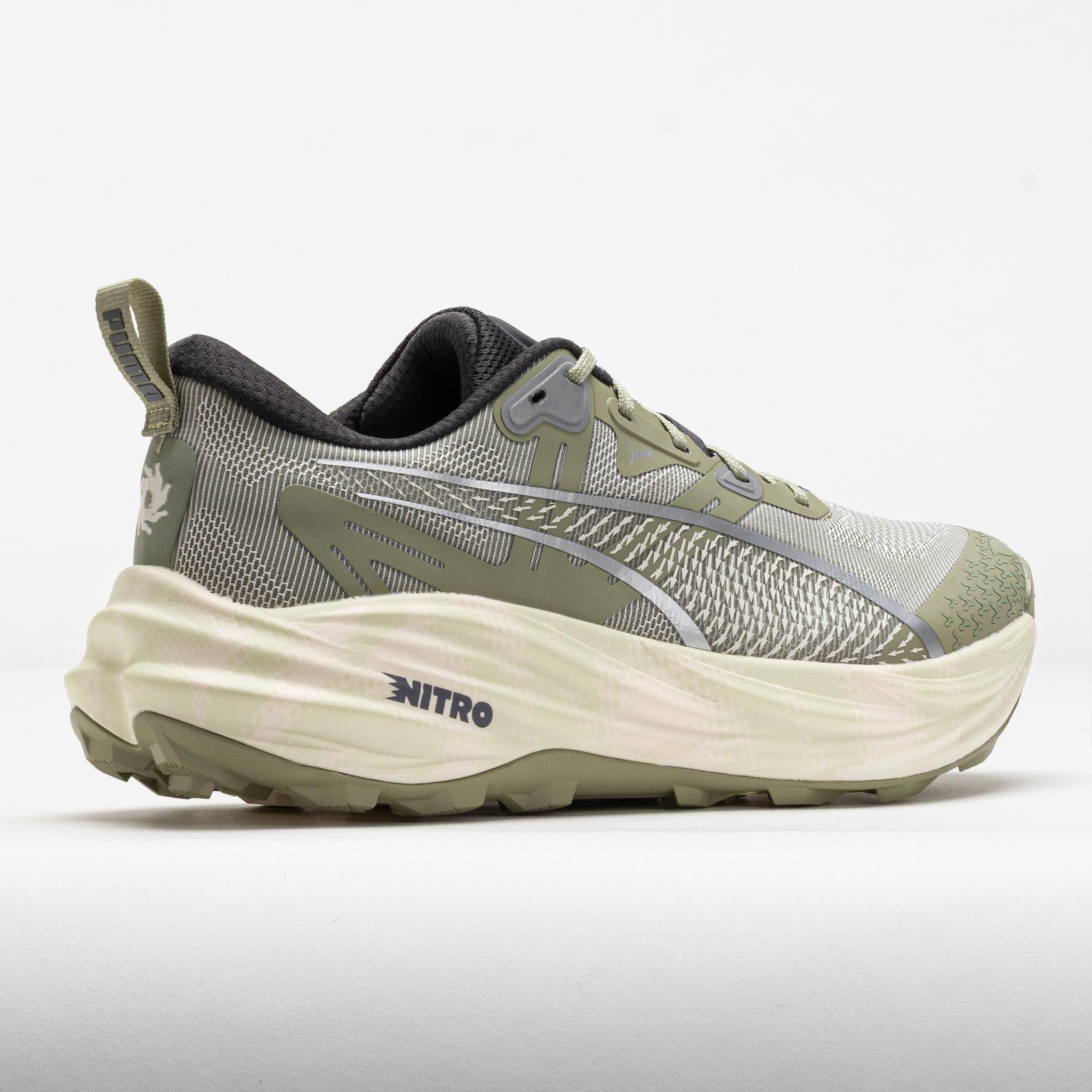 Puma Voyage NITRO 4 Men's Lux Army/Warm White/Dusky Gray