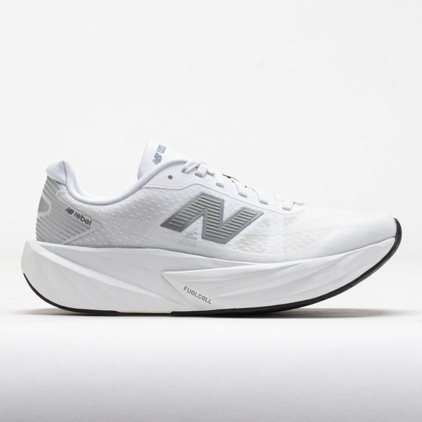 New Balance FuelCell Rebel v5 Women's White/Silver Metallic/Black