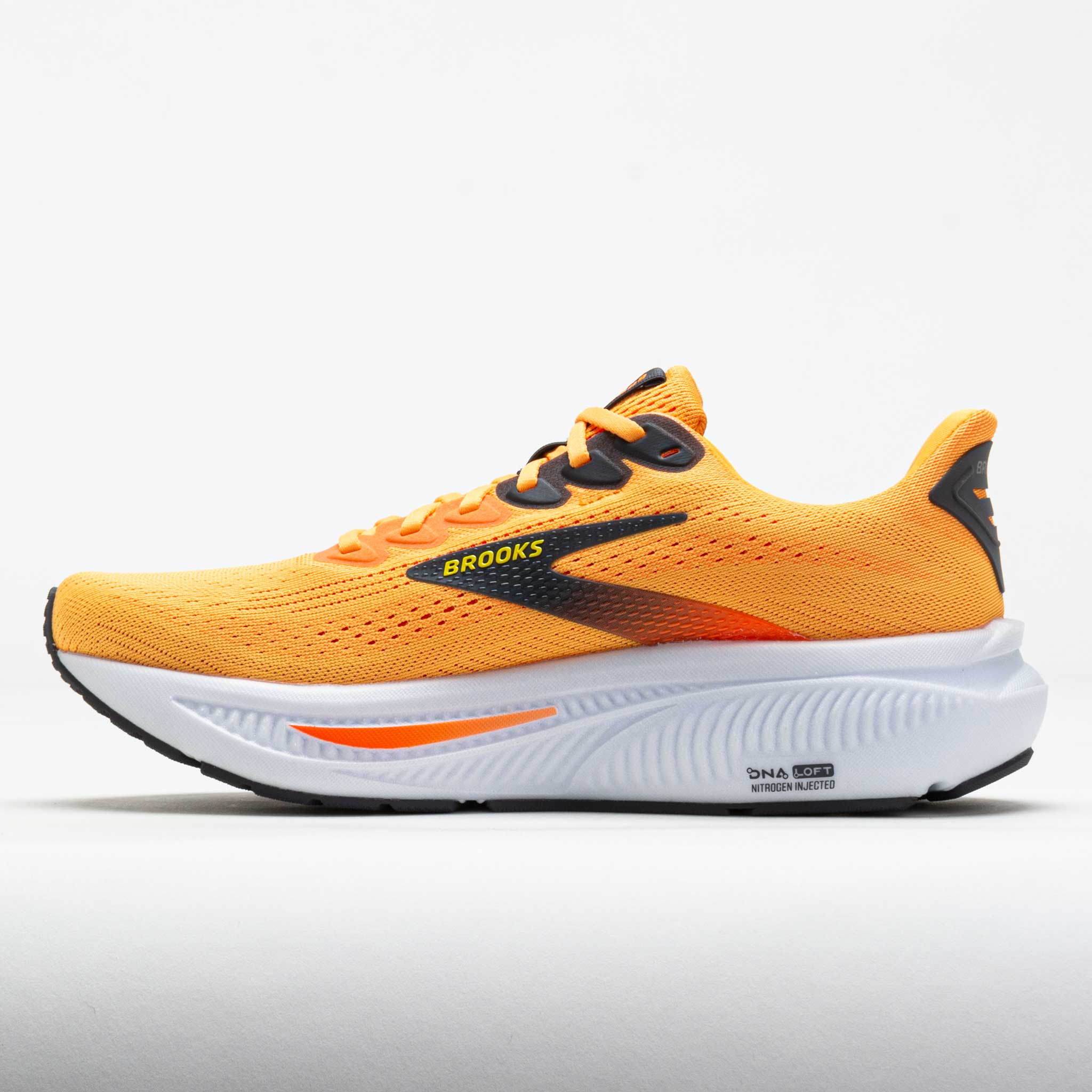 Brooks Ghost 17 Men's Blazing Orange/Yellow/Ebony – Holabird Sports