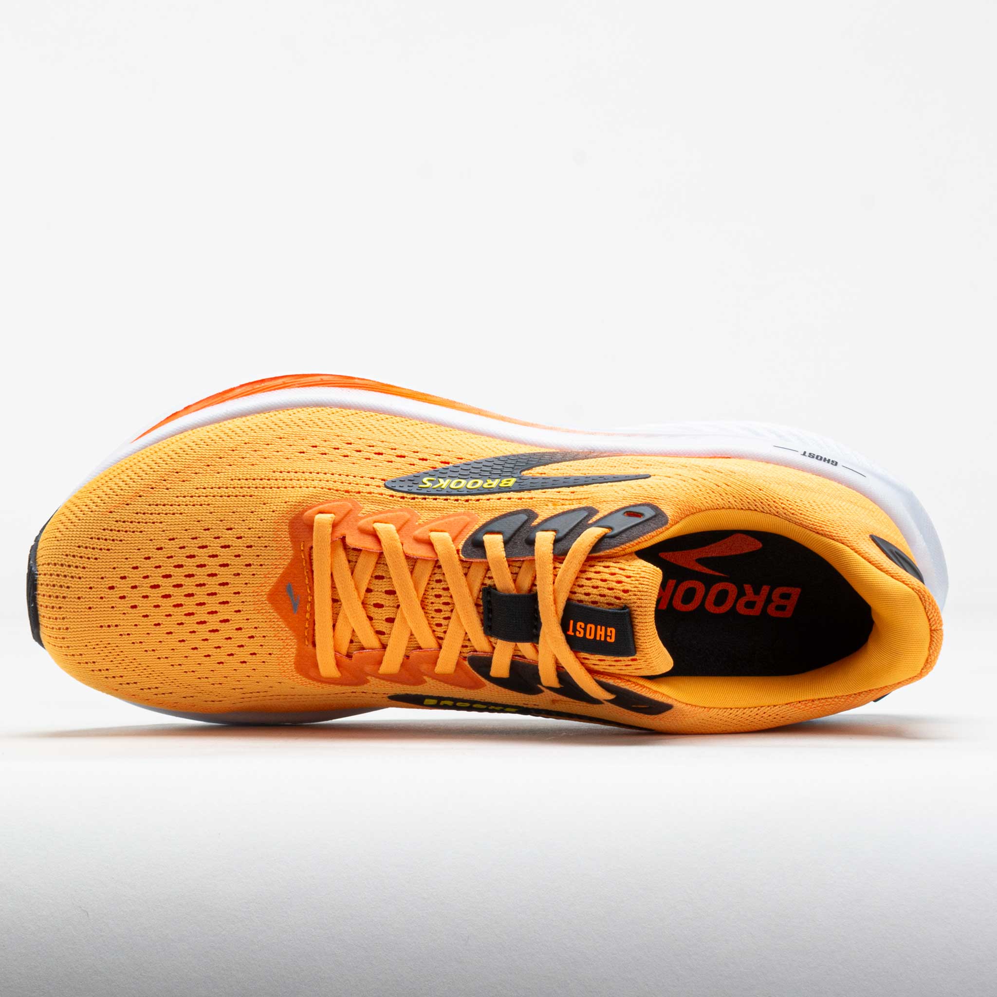 Brooks Ghost 17 Men's Blazing Orange/Yellow/Ebony – Holabird Sports