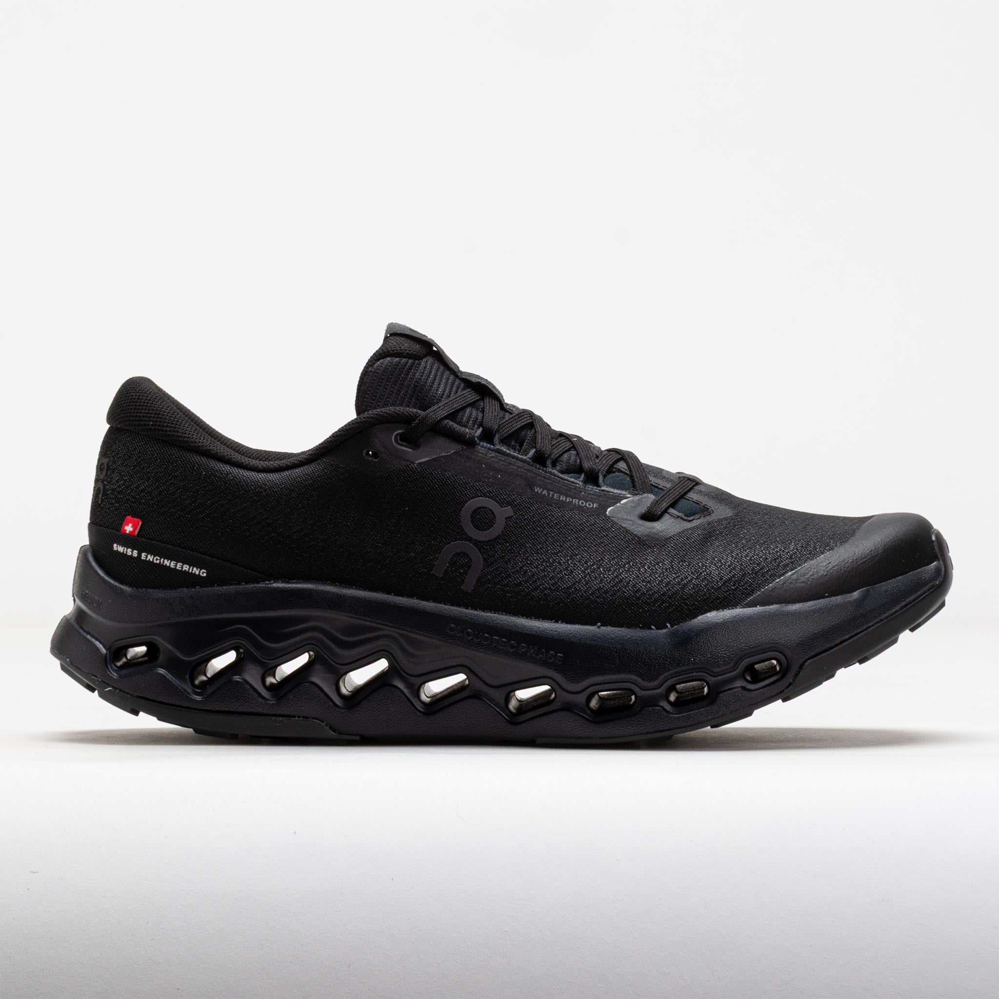 On Cloudsurfer Trail 2 Waterproof Men's Black/Black