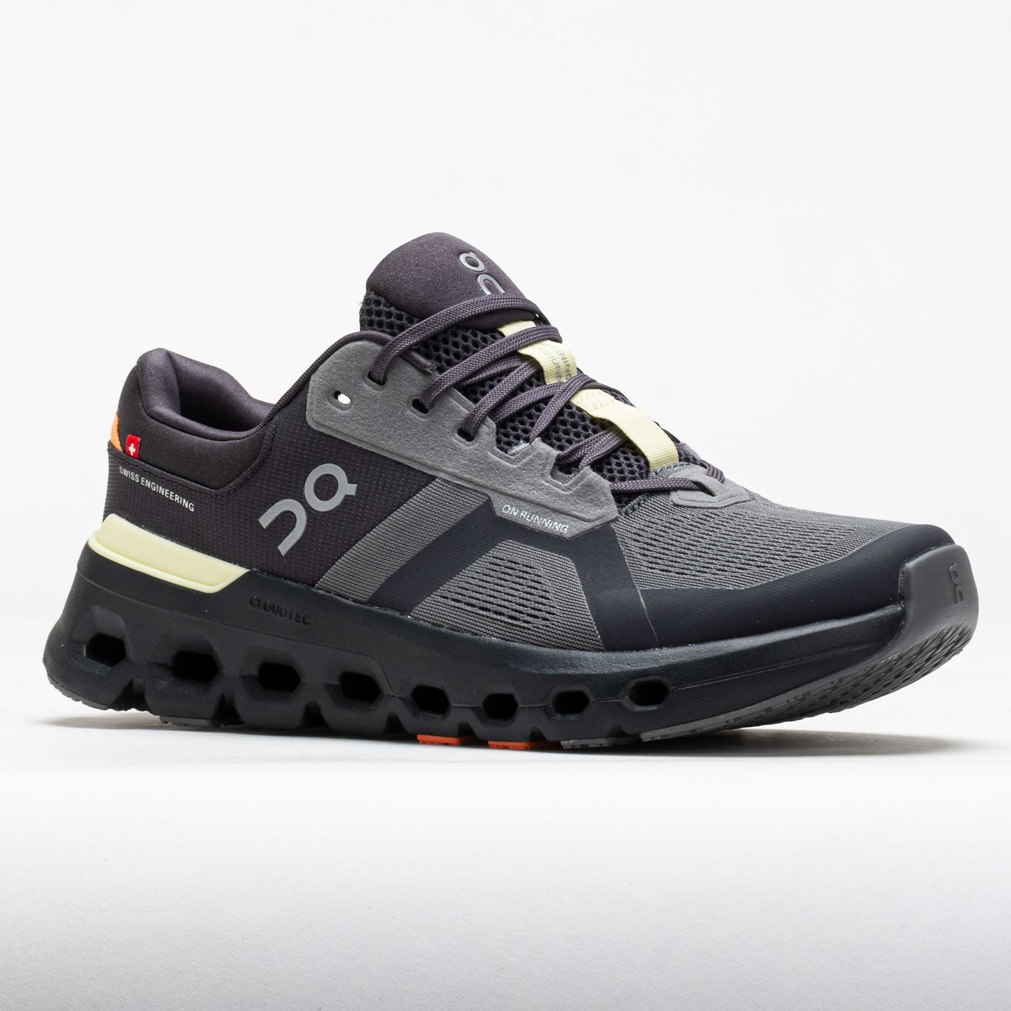 ★athe★ RUBAN BLACK WEATHER 2 On Cloudrunner 2 Men's Rock/Tangerine – Holabird Sports