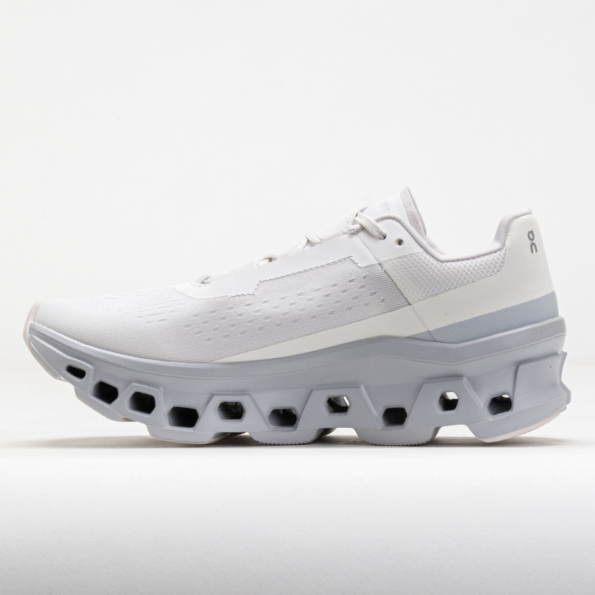 On Cloudmonster Women's White/Glacier – Holabird Sports