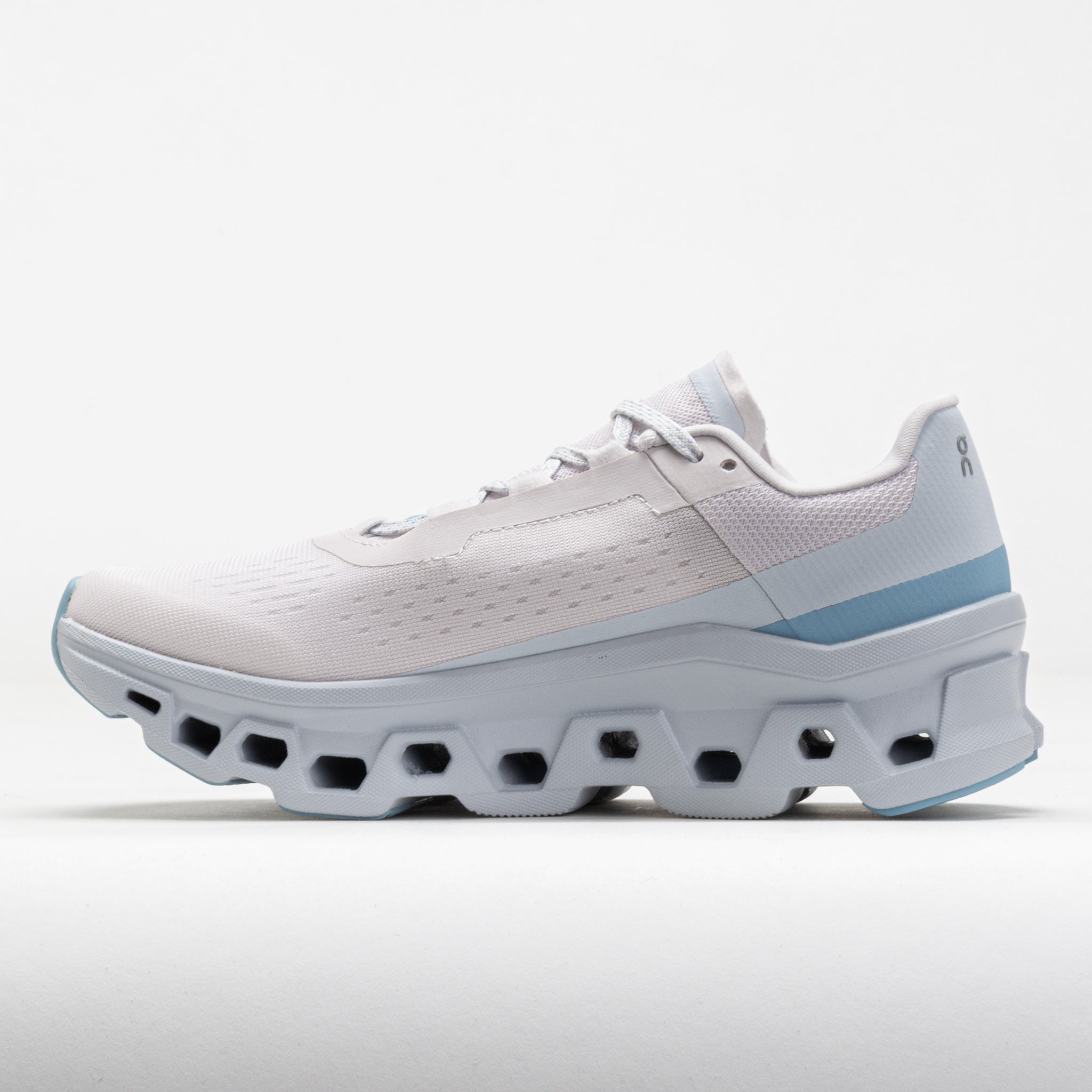 On Cloudmonster Women's Frost/Wash – Holabird Sports