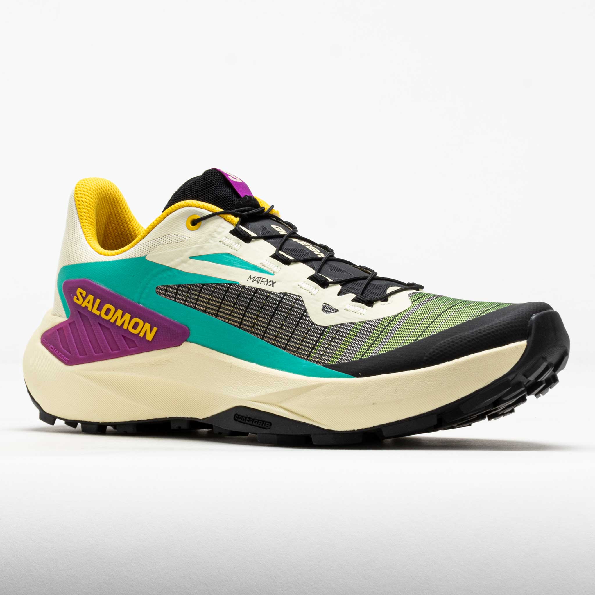 Salomon Genesis Men's Transparent Yellow/Black/Willowherb