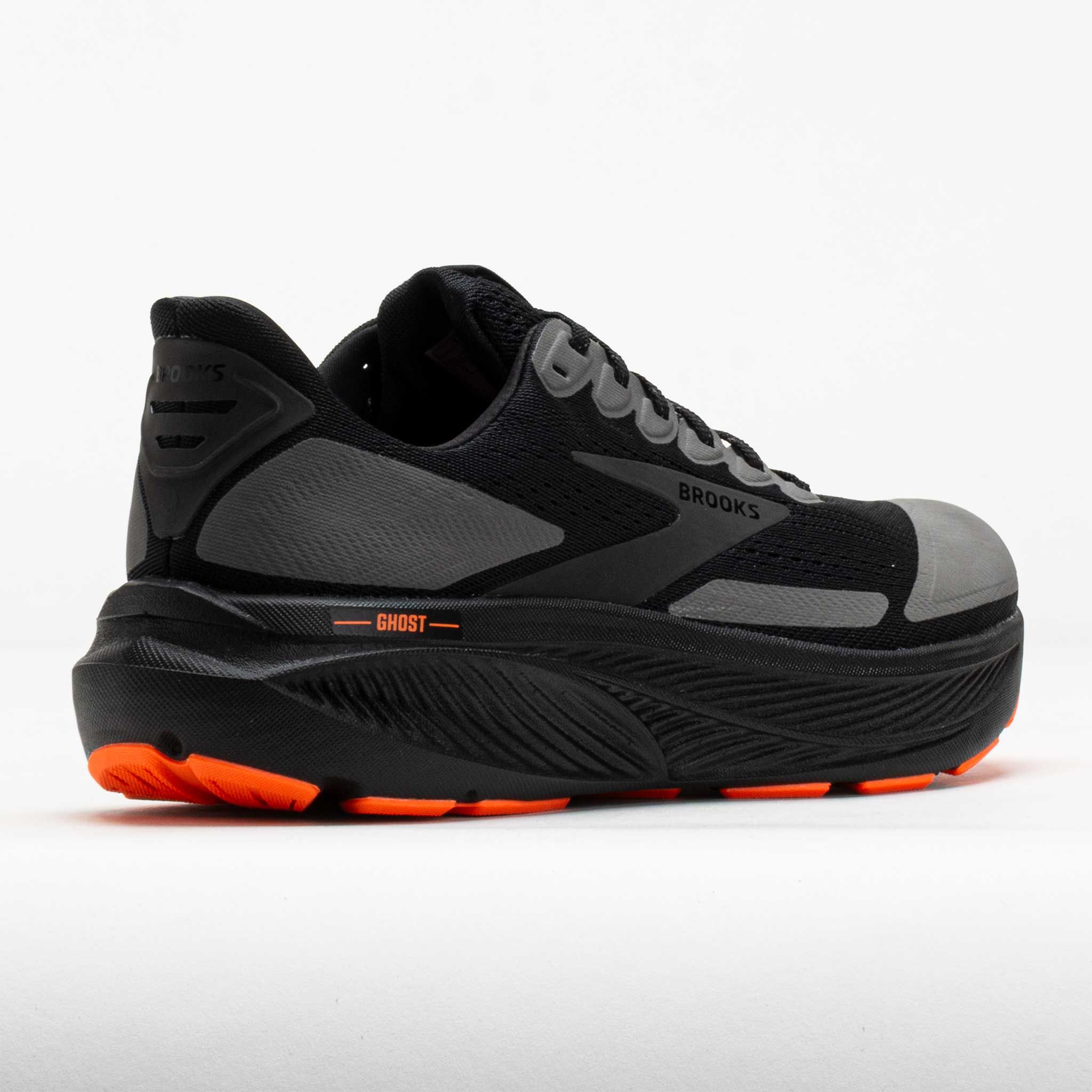 Brooks Ghost 17 Men's Black/Orange – Holabird Sports