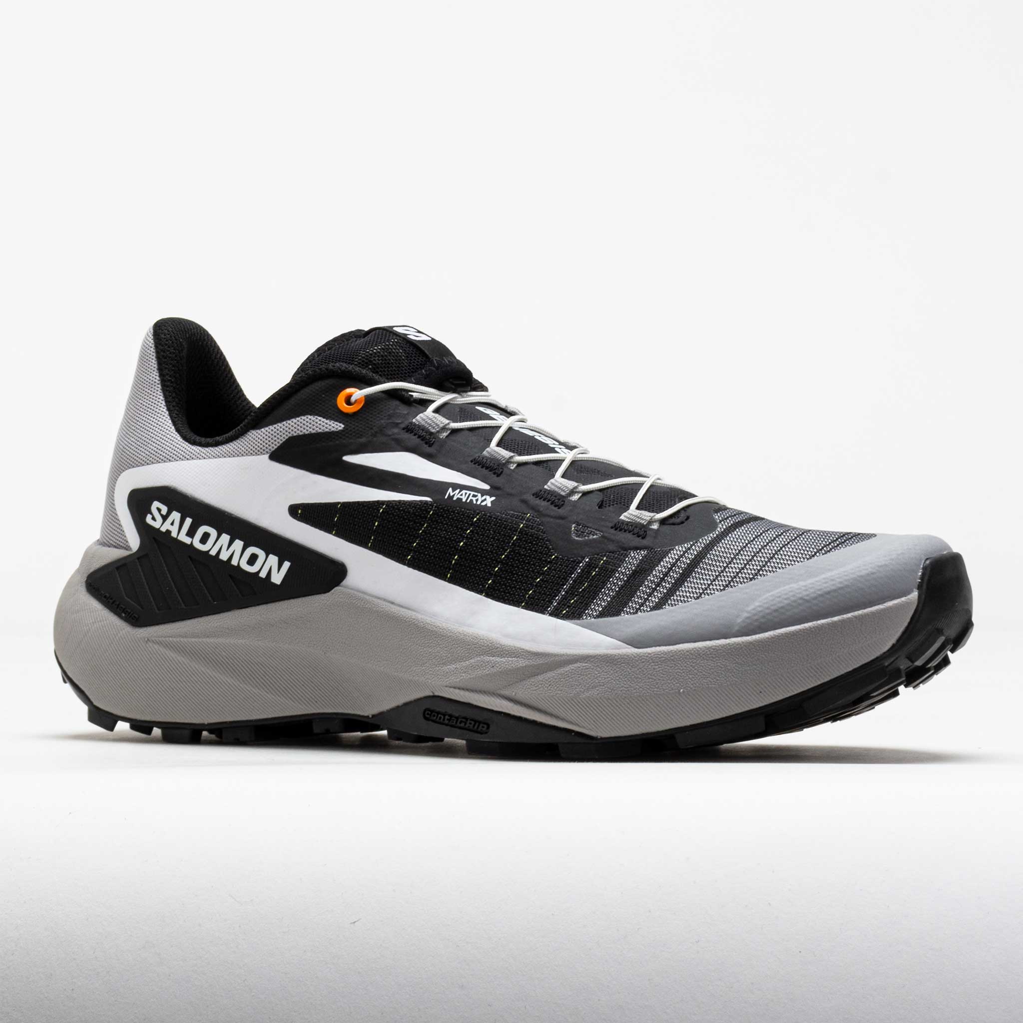 SALOMON｜SNEAKERS (GENESIS (Black/Alloy/Turmeric) (L4780 Salomon Genesis Men's Black/Alloy/Turmeric – Holabird Sports
