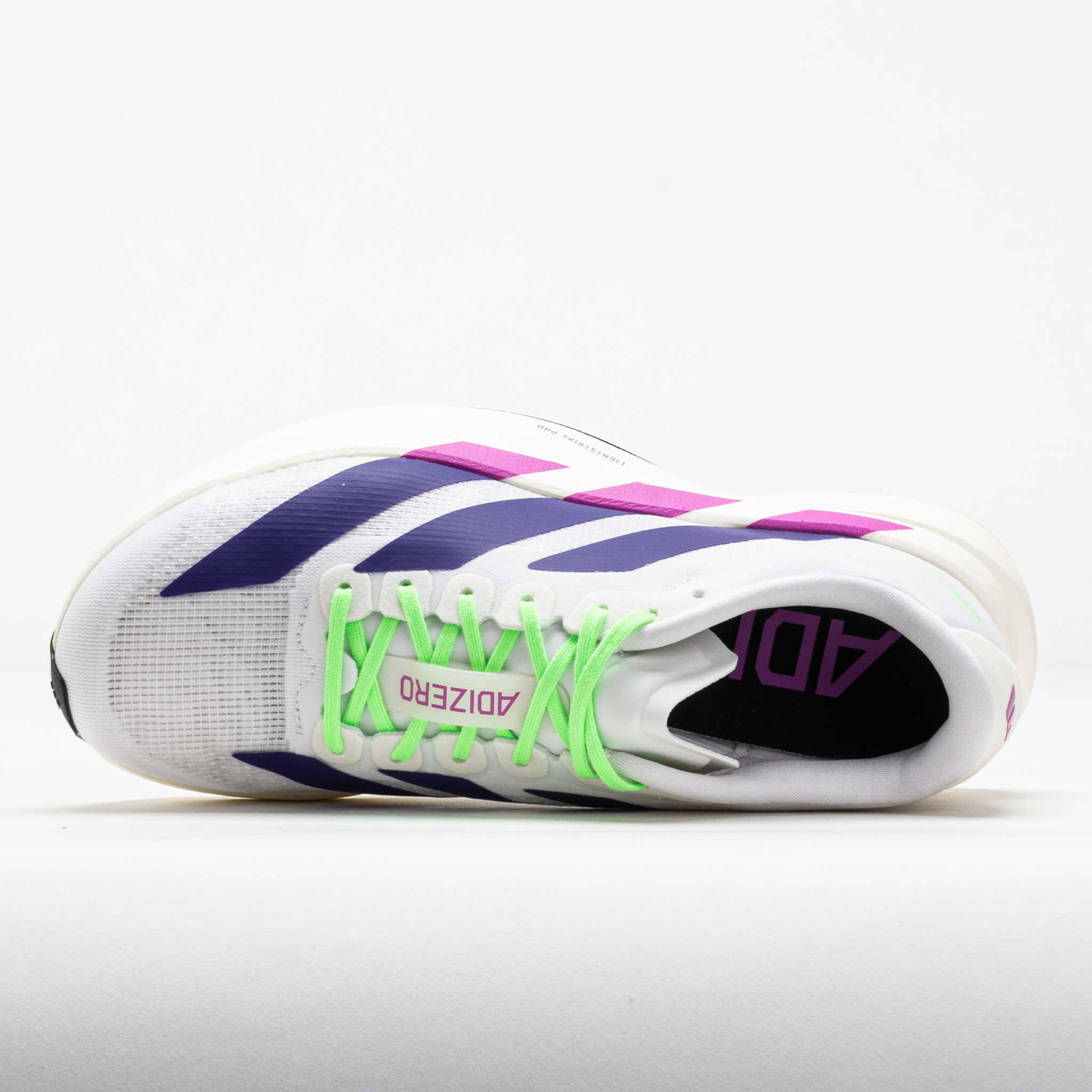 adidas Adizero EVO SL Women's White/Purple – Holabird Sports