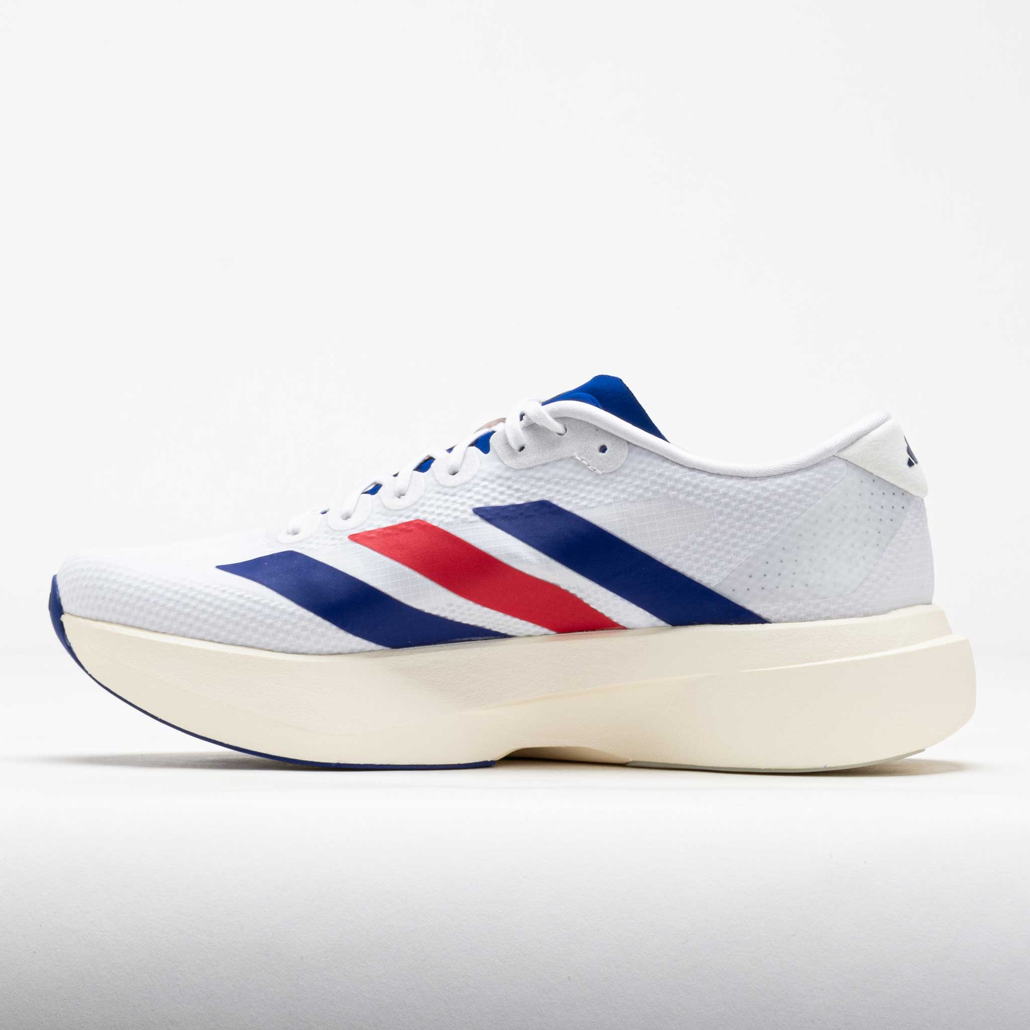 adidas Adizero EVO SL Men's White/Mystery Ink/Pure Ruby