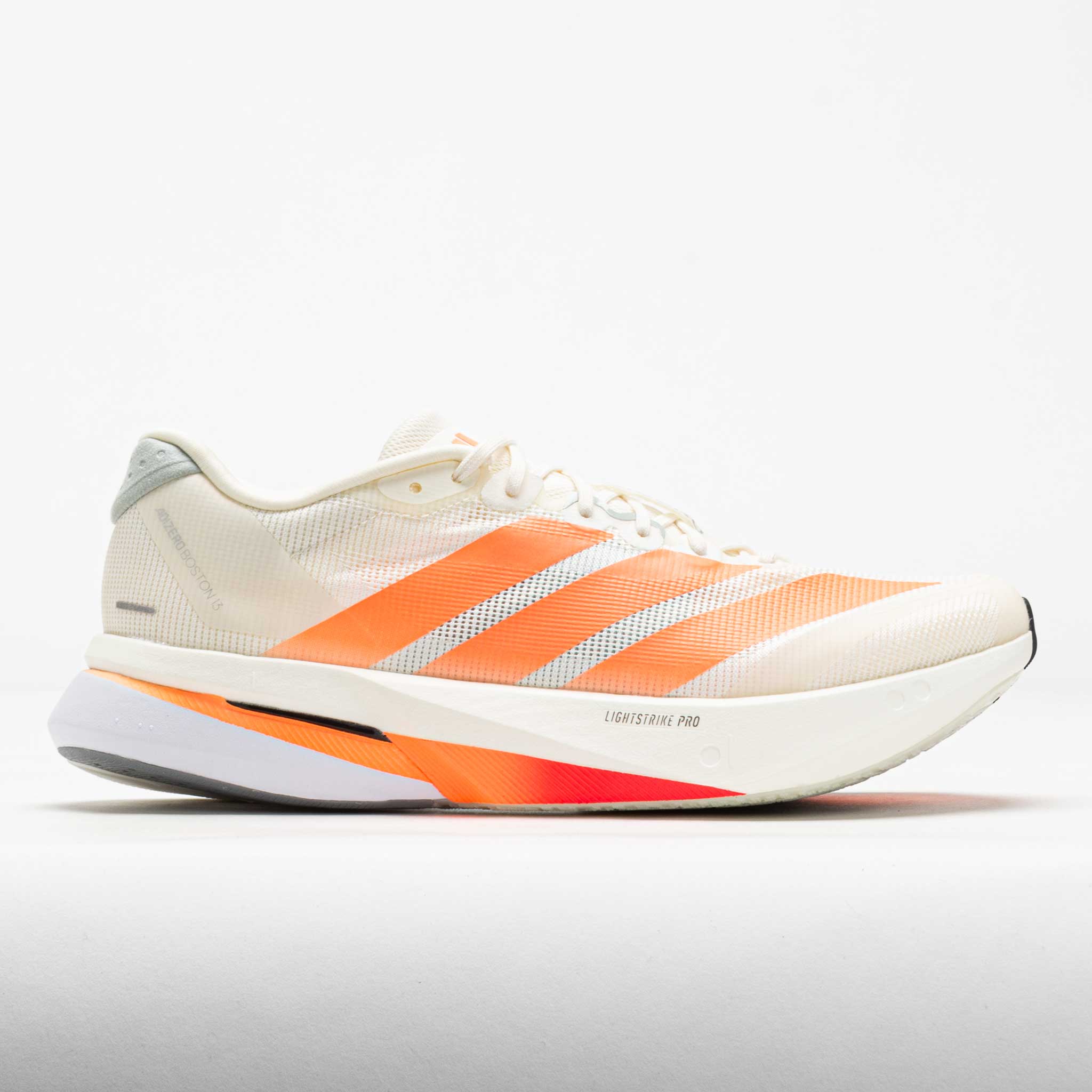 adidas Adizero Boston 13 Men's Off White/Lucid Orange/Grey