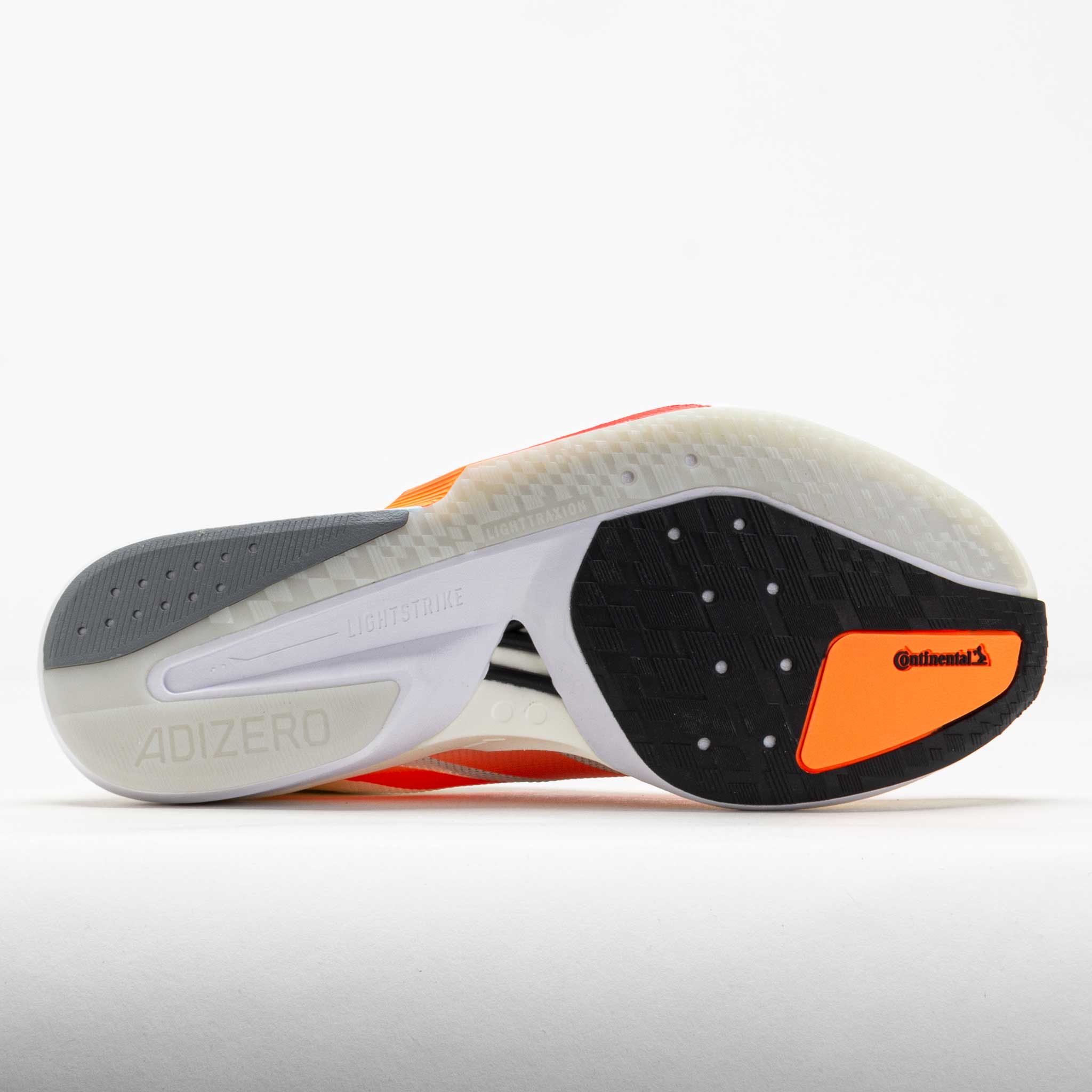 adidas Adizero Boston 13 Men's Off White/Lucid Orange/Grey