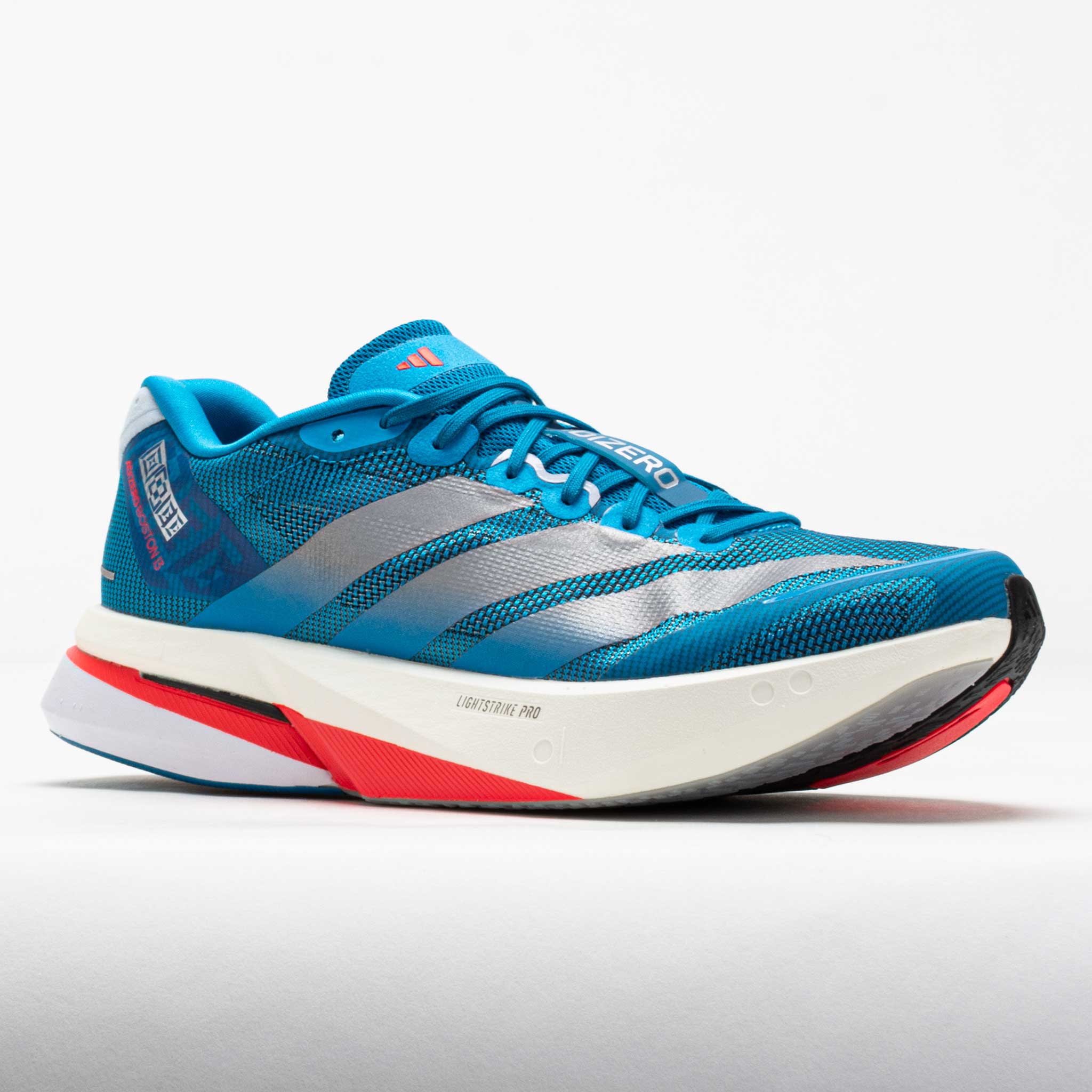 adidas Adizero Boston 13 Shoes - Men's - Solar Blue / Silver / Dark Solar Blue - 12.5 adidas Adizero Boston 13 Shoes - Men's - Solar Blue / Silver / Dark Solar Blue - 12.5