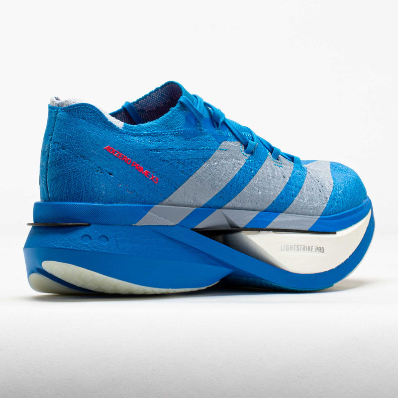 adidas Adizero Prime X3 Strung Unisex Solar Blue/Silver/Lucid Red Holabird Sports adidas Adizero Prime X3 Strung Unisex Solar Blue/Silver/Lucid Red Holabird Sports