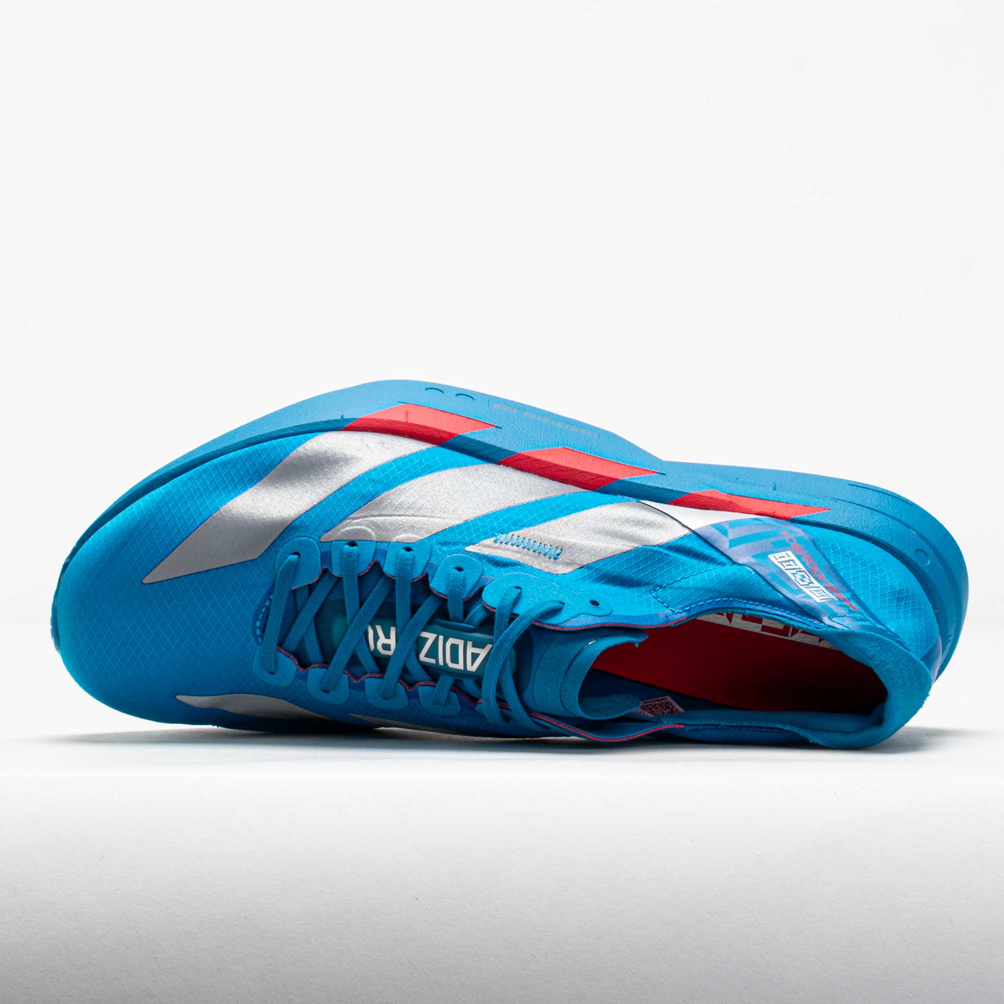 adidas Adizero Adios Pro 4 Men's Solar Blue/Silver Metallic/Lucid Red