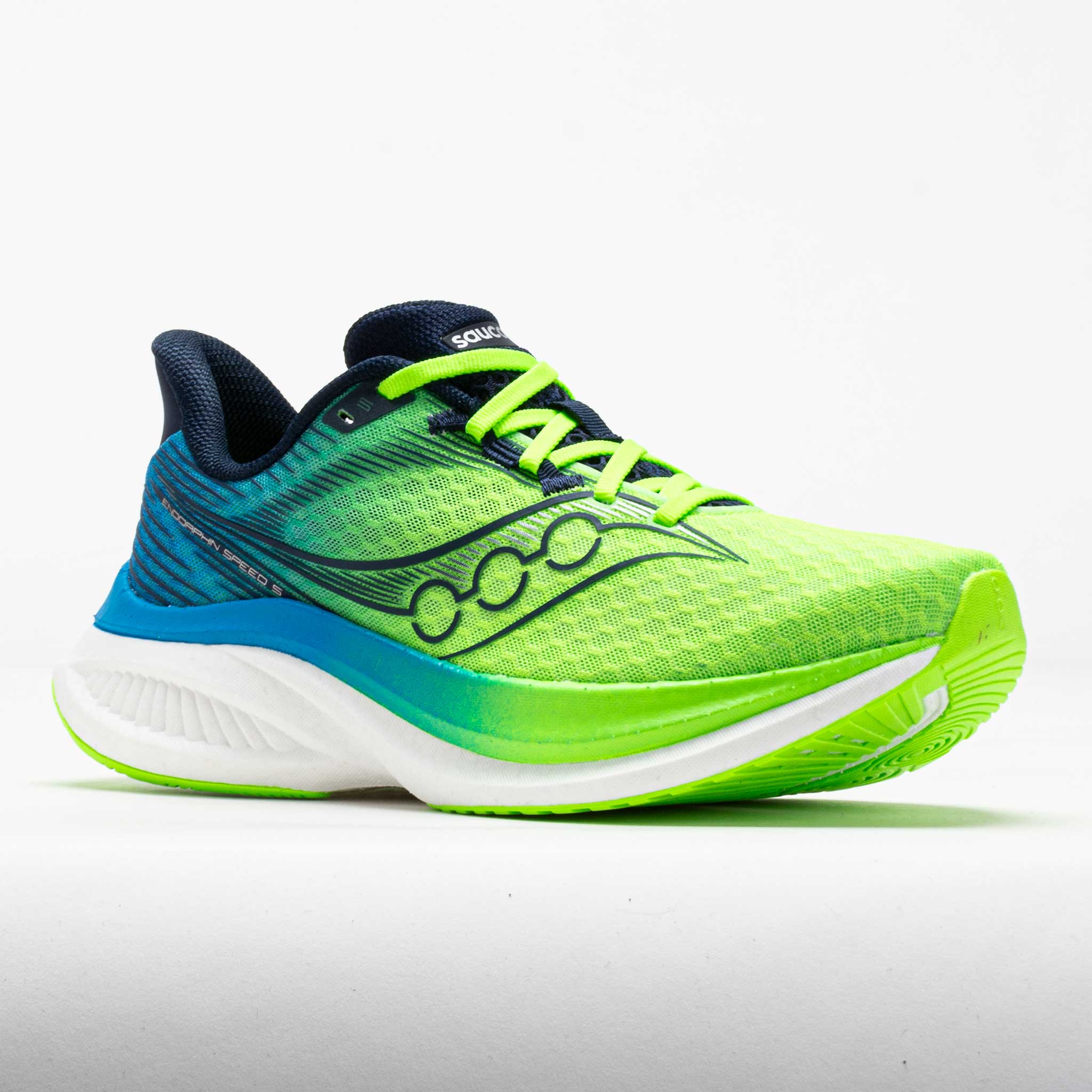 Saucony Endorphin Speed 5 Men's Slime/Cobalt – Holabird Sports