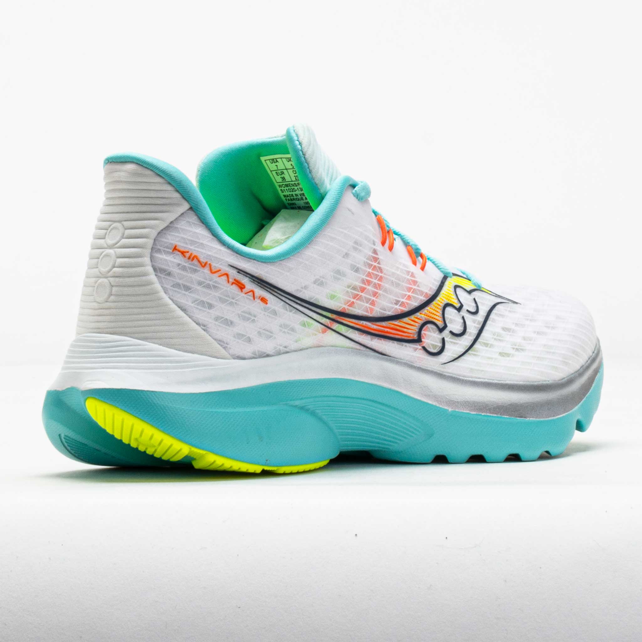 Saucony Kinvara 16 Women's White/Aqua