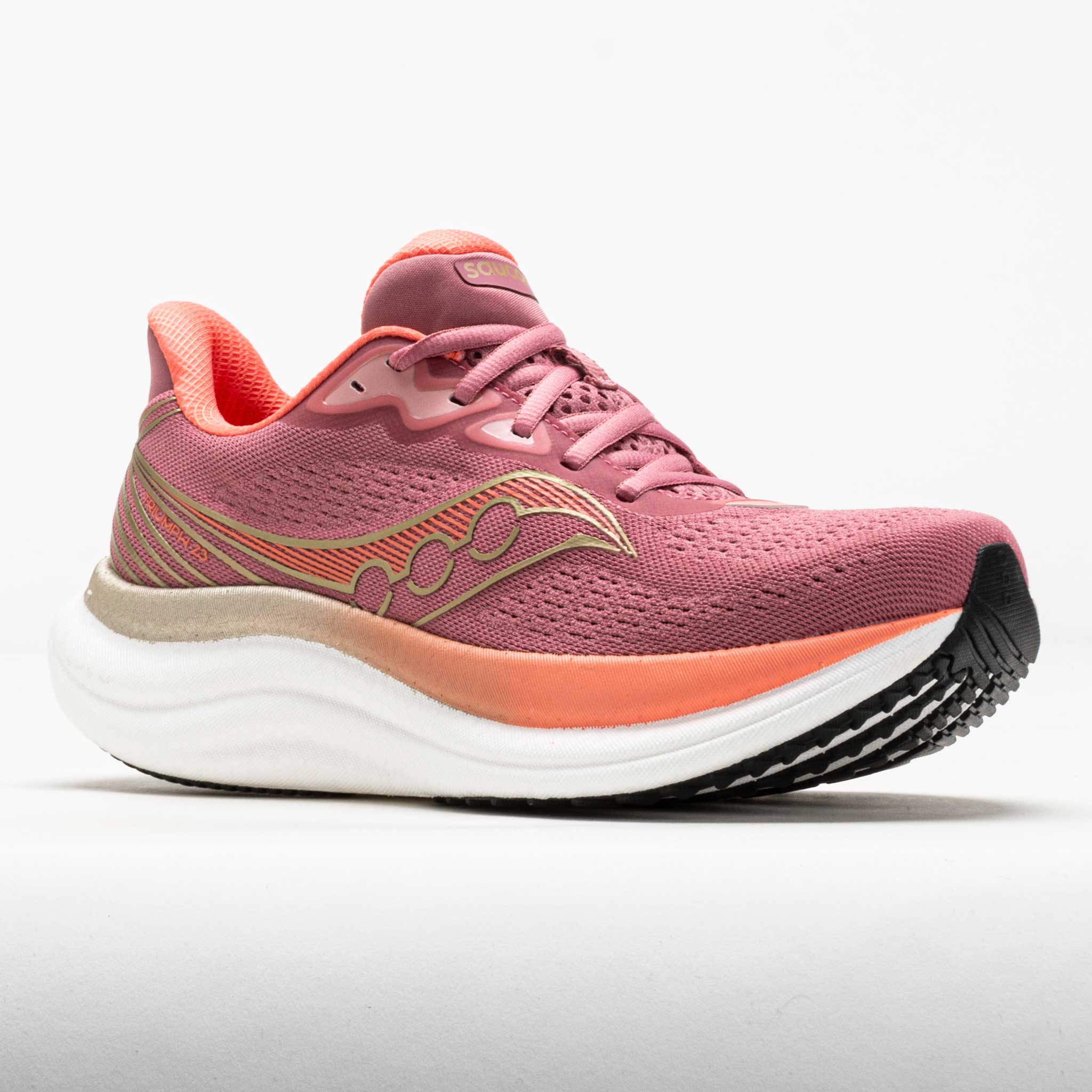 ドゥロワー Saucony Triumph 23 Women's Mauve/Black – Holabird Sports