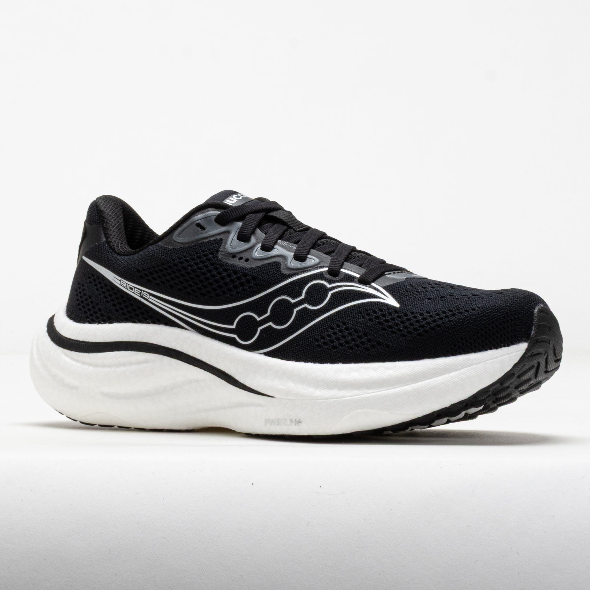 Saucony Ride 19 Men's Black/Silver
