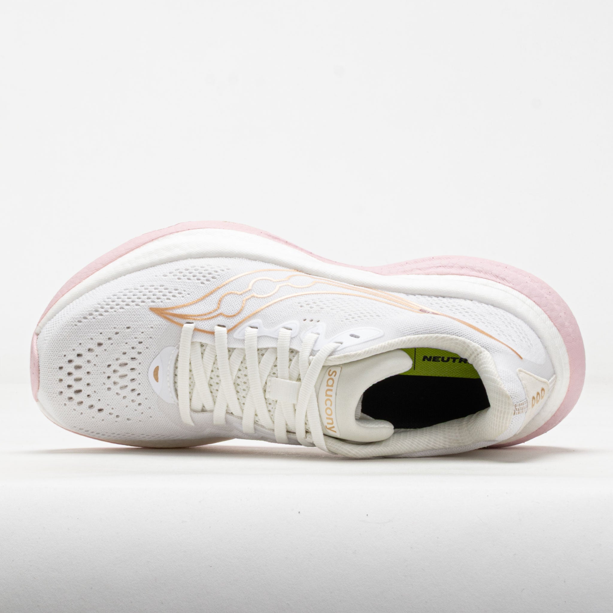 Saucony Ride 19 Women's White/Silk