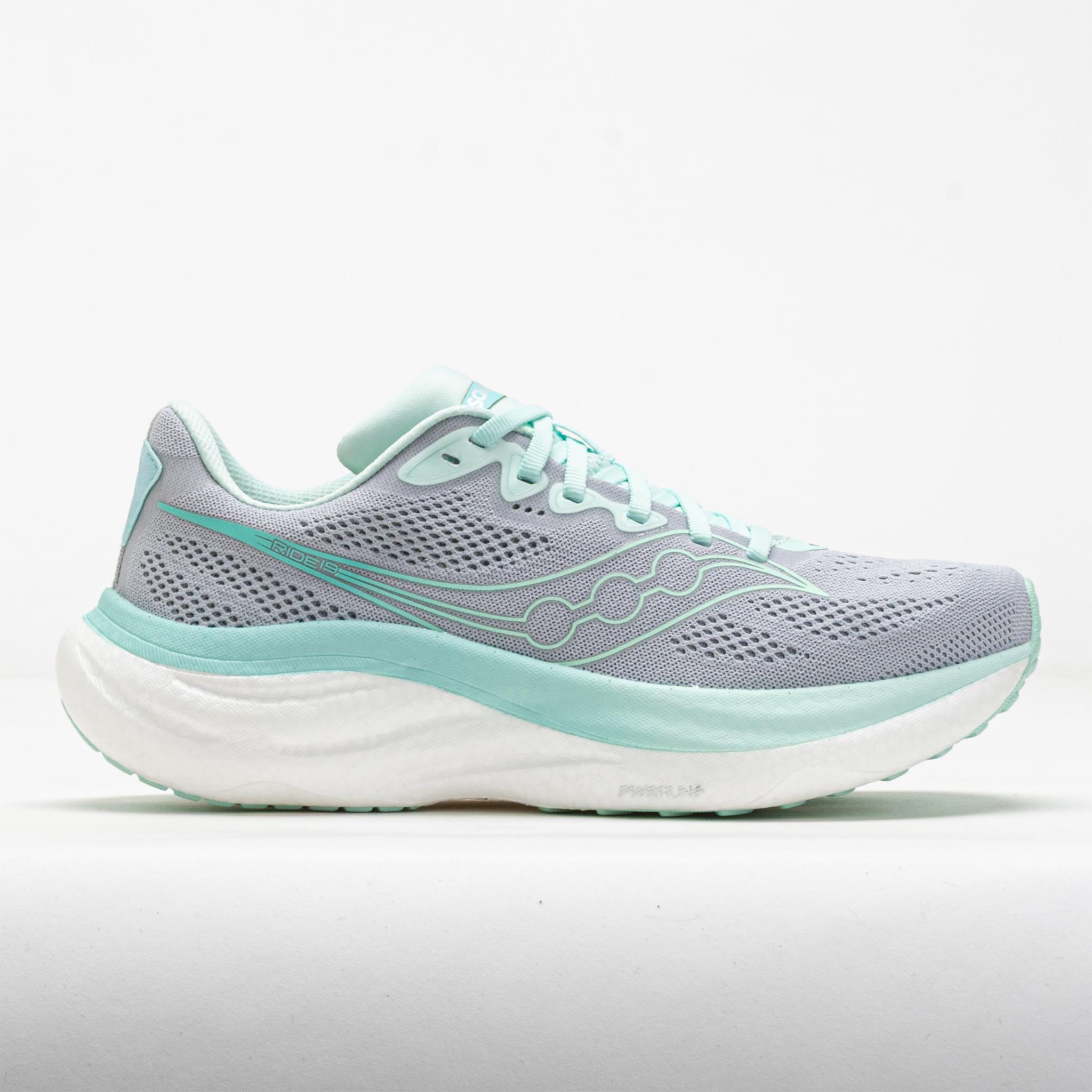 Saucony Ride 19 Women's Cloud/Aqua