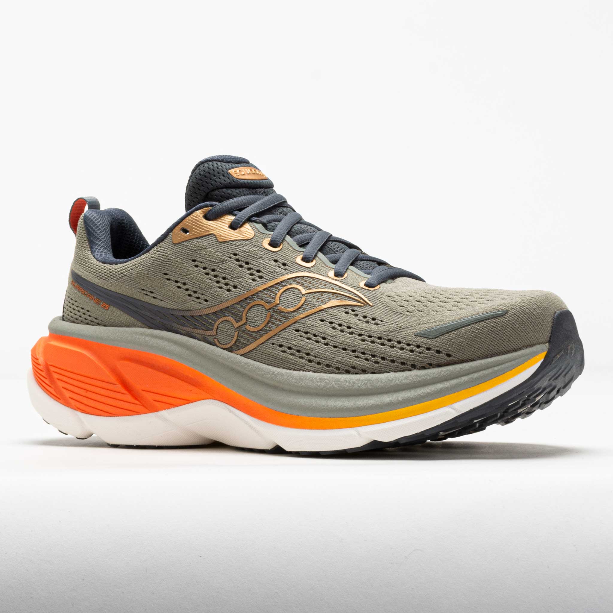 Saucony Hurricane 25 Men's Laurel/Fire – Holabird Sports