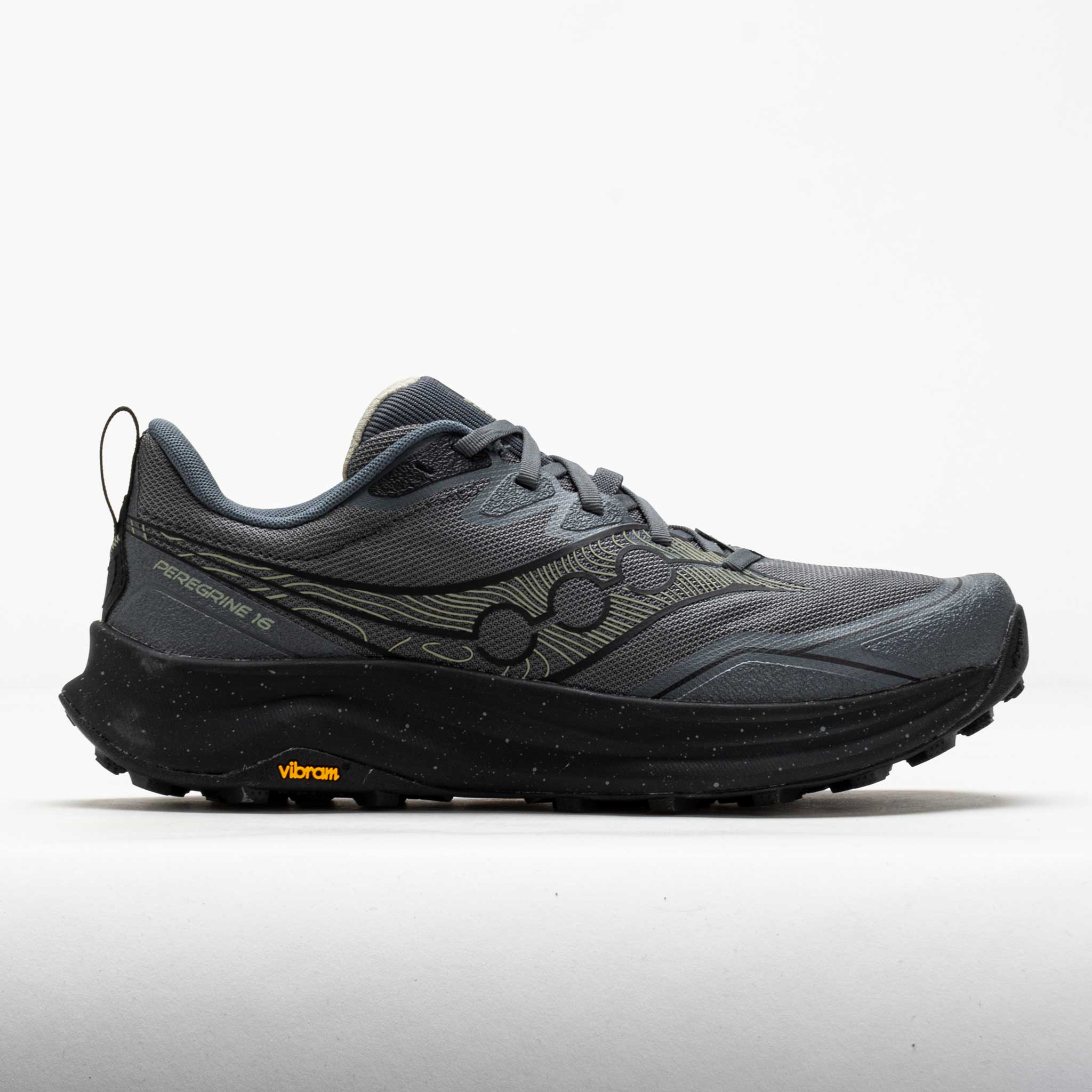 Saucony Peregrine 16 Men's Carbon/Black