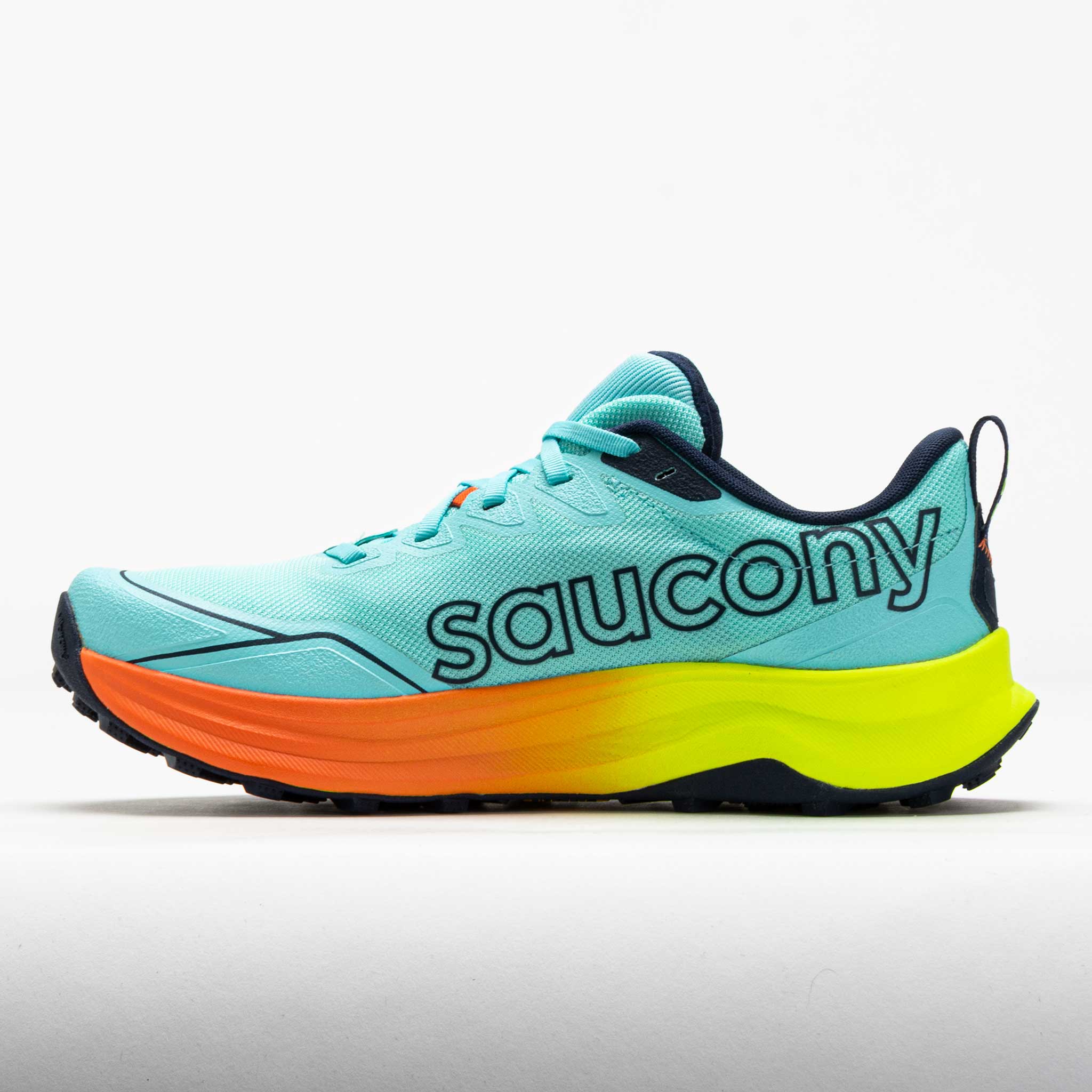 Saucony Peregrine 16 Men's Splash/Citron – Holabird Sports