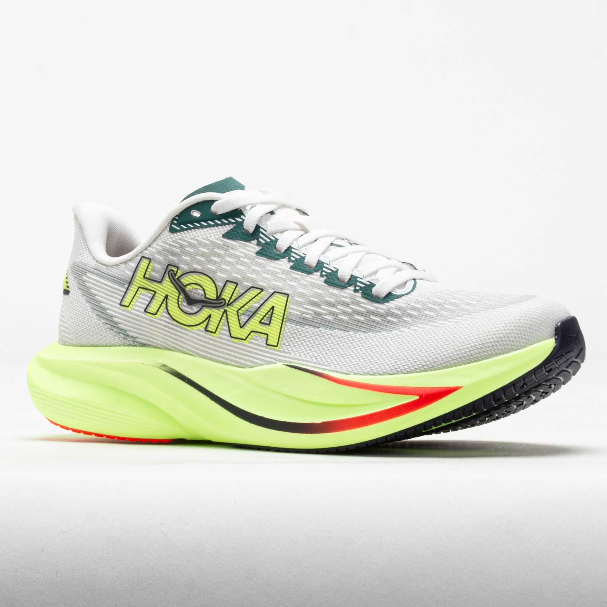 HOKA Mach 7 Women's Frost/Neon Yuzu – Holabird Sports