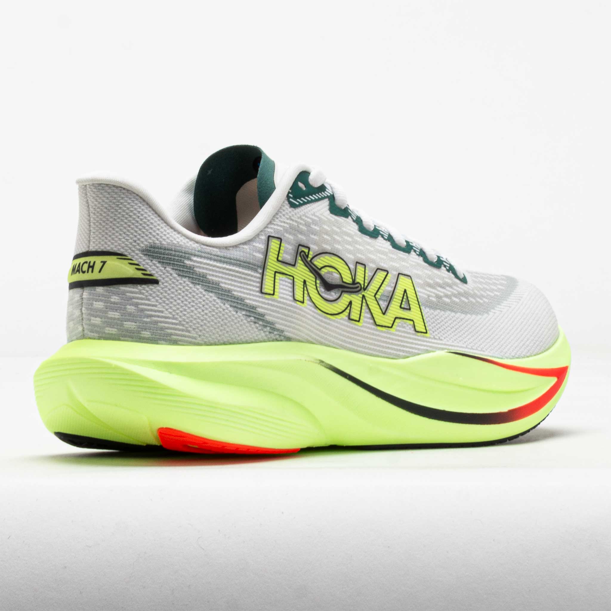 HOKA Mach 7 Women's Frost/Neon Yuzu – Holabird Sports