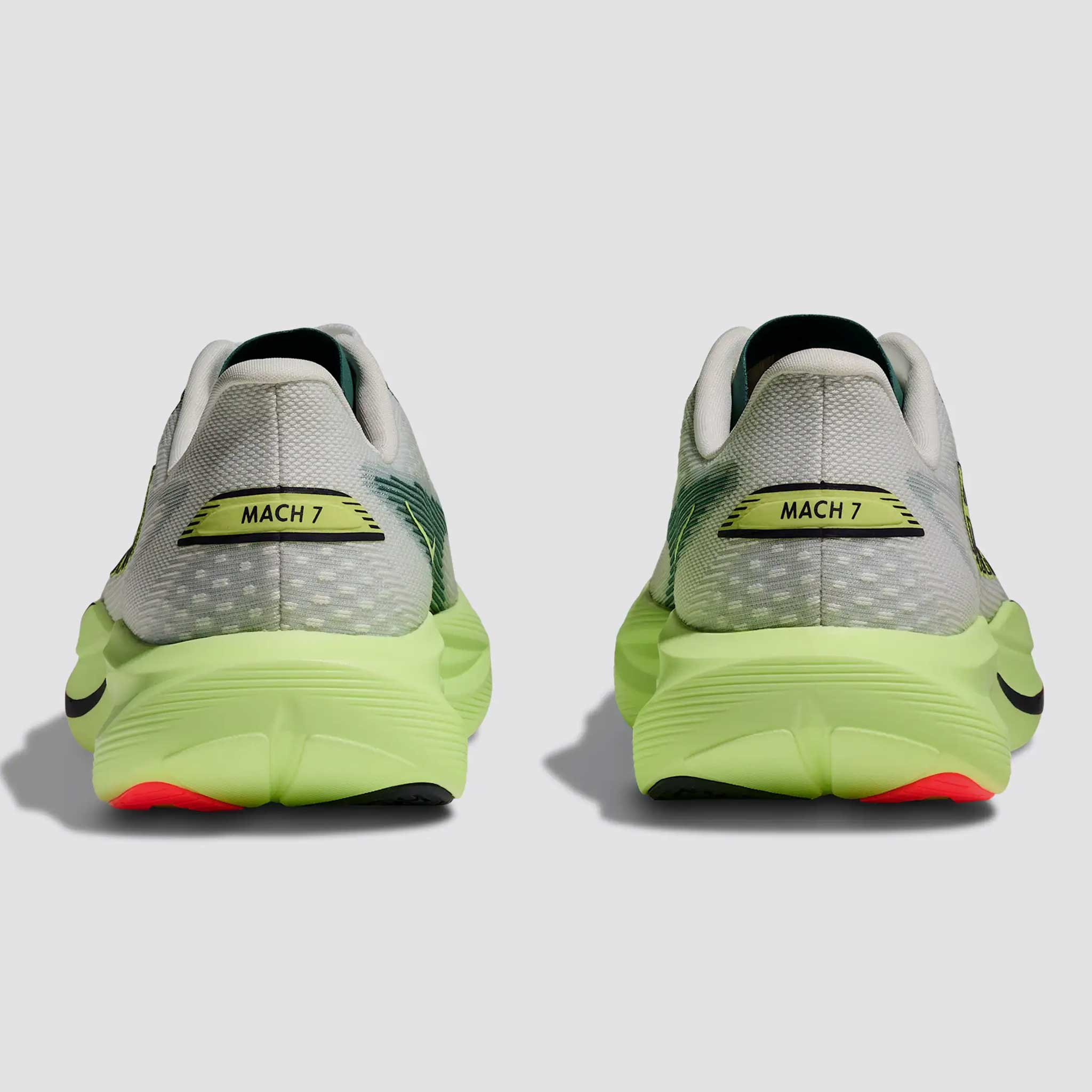 HOKA Mach 7 Women's Frost/Neon Yuzu