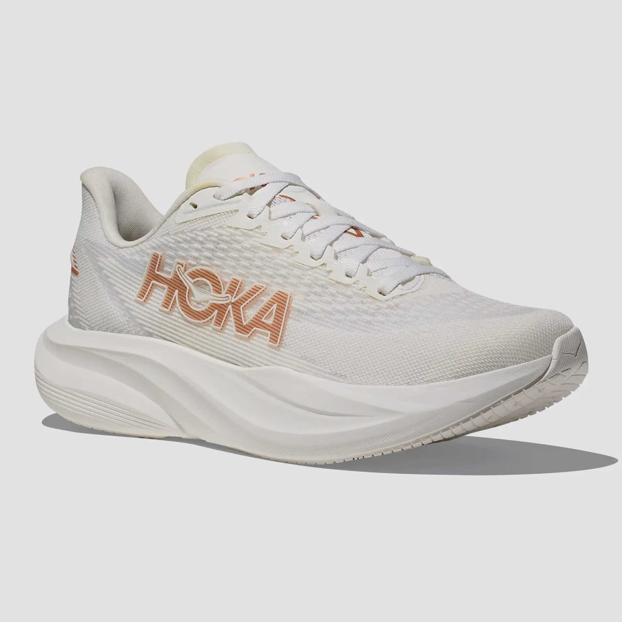 HOKA Mach 7 Women's Frost/Rose Gold