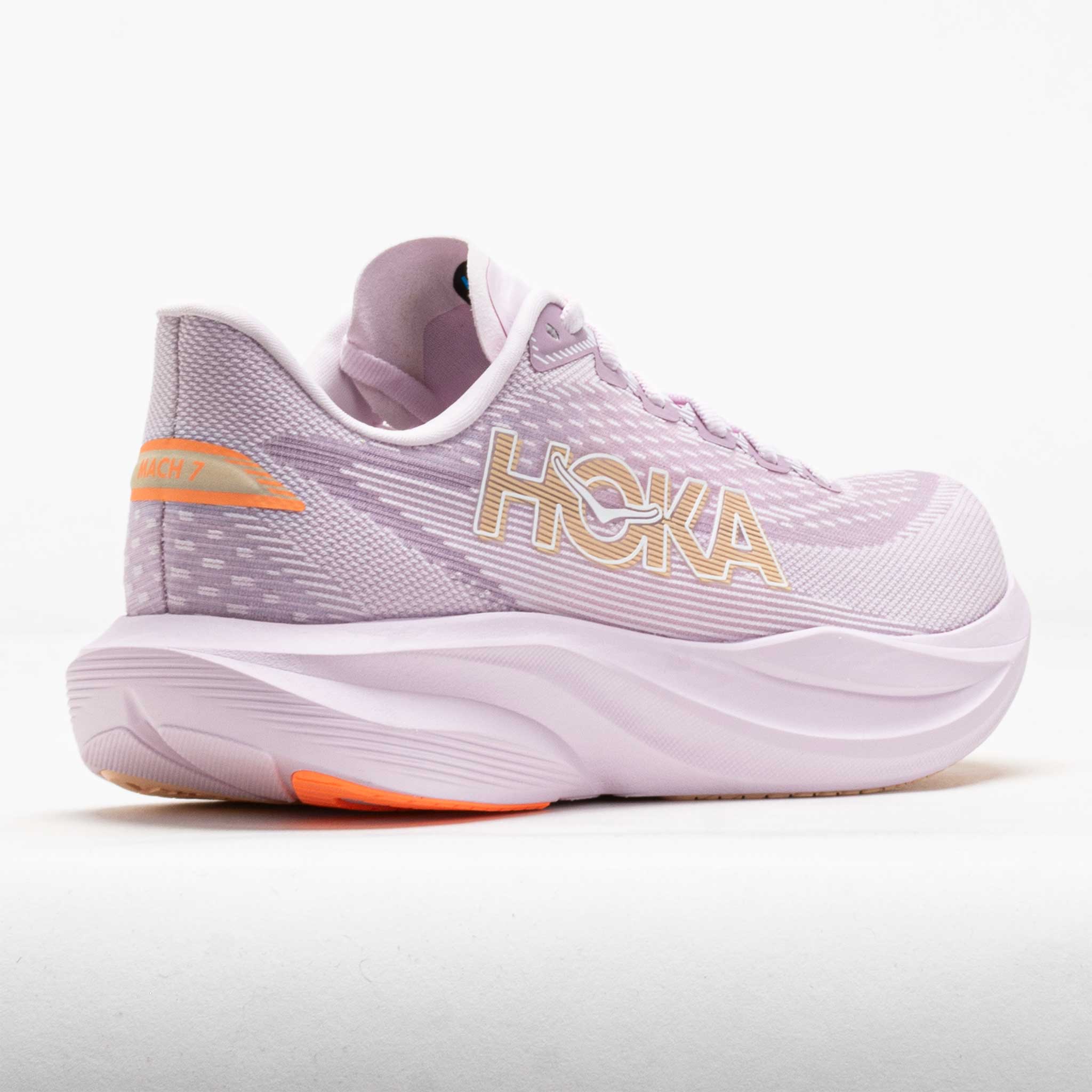 HOKA Mach 7 Women's Lilac Cream/Tangerine Glow