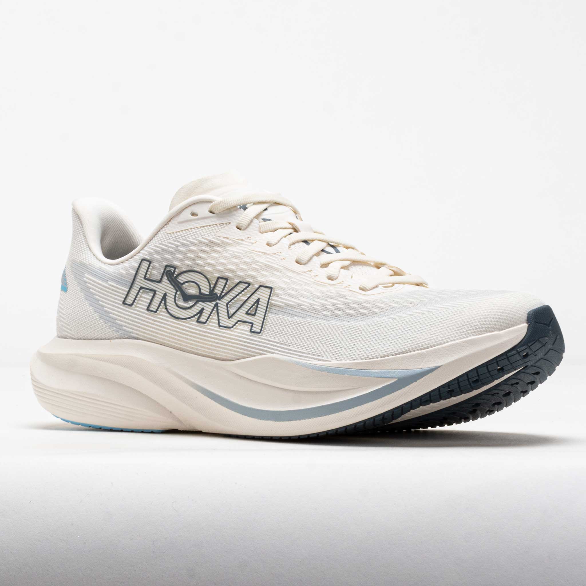HOKA Mach 7 Men's Alabaster/Soaring Blue – Holabird Sports