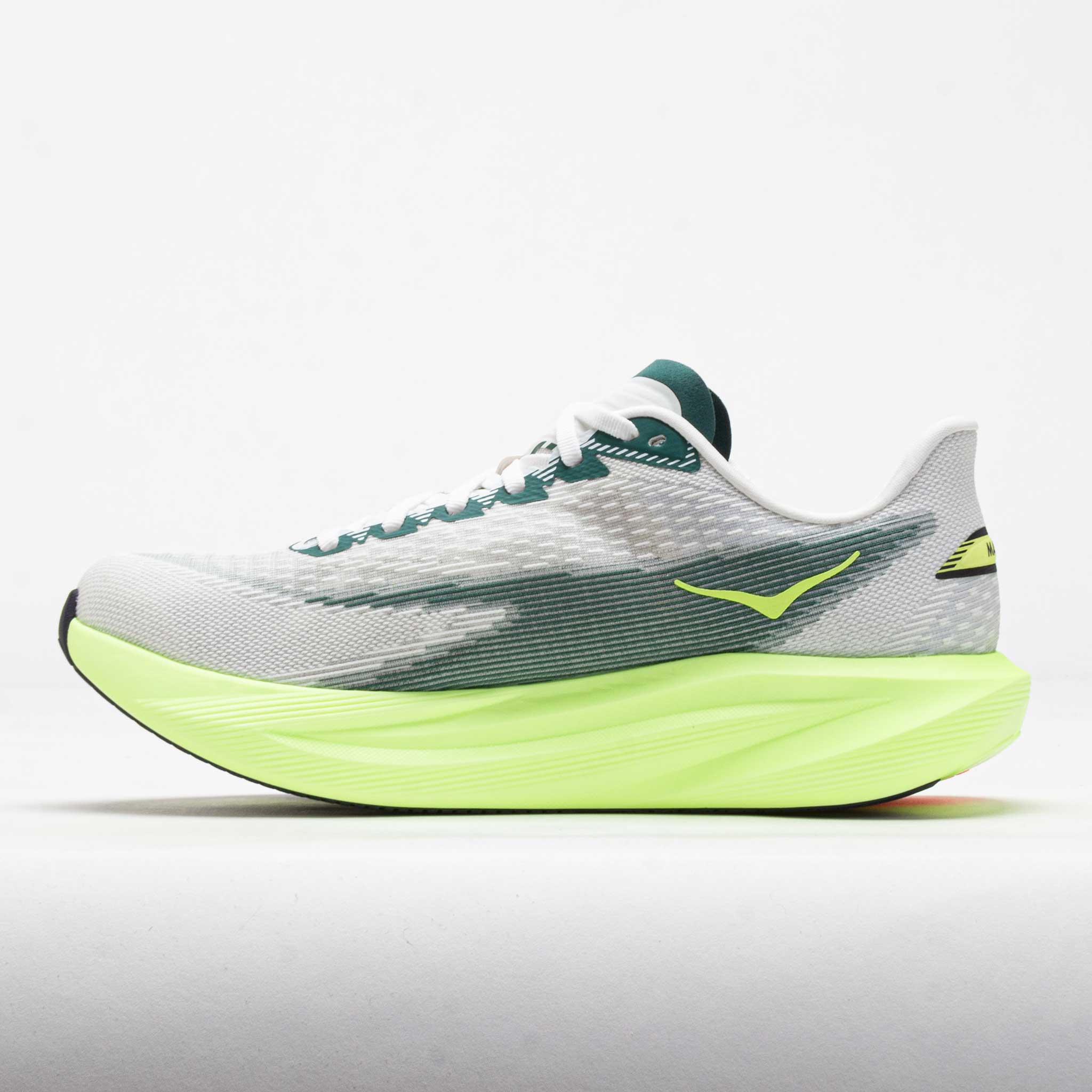 HOKA Mach 7 Men's Frost/Neon Yuzu – Holabird Sports